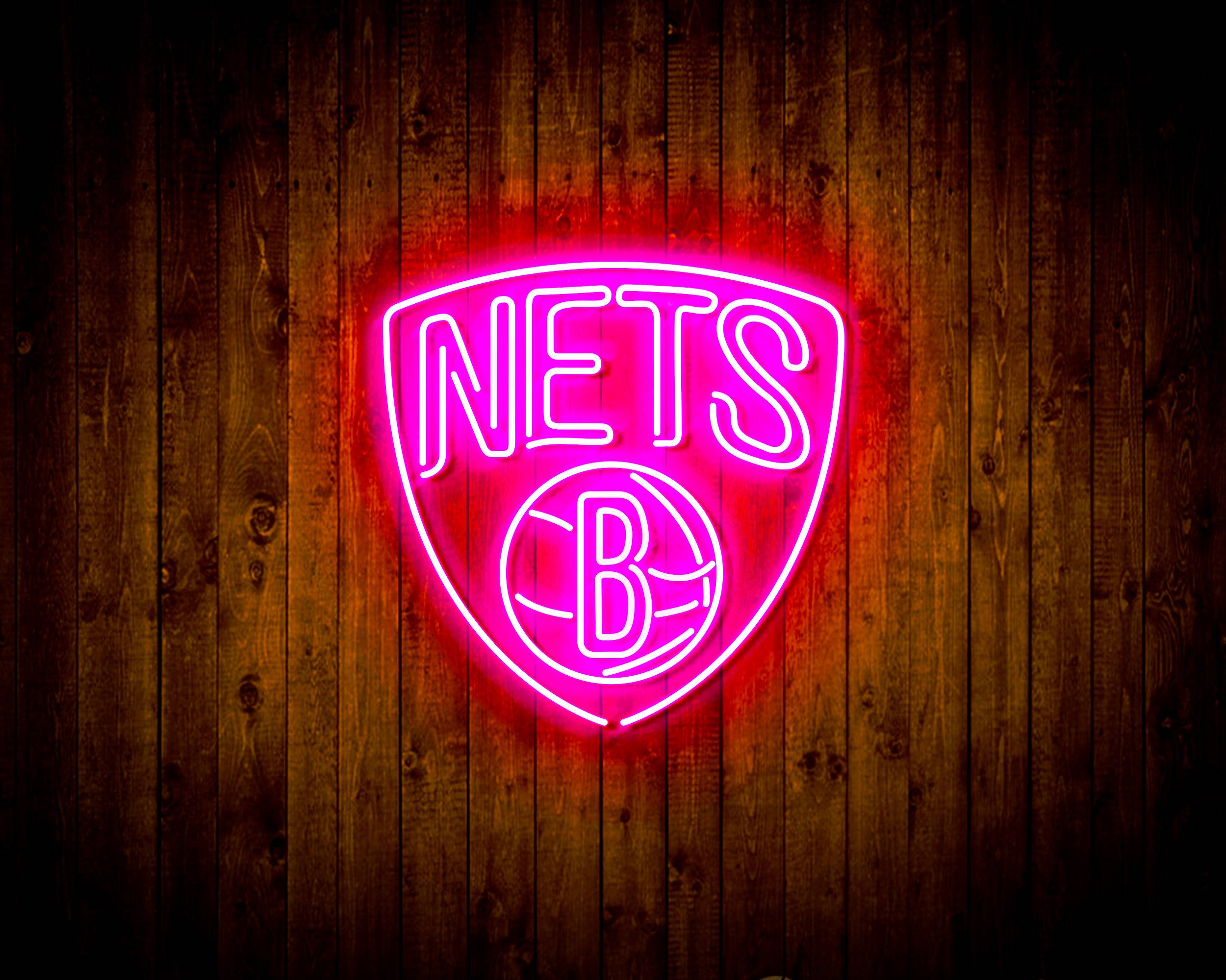 NBA Brooklyn Nets Handmade LED Neon Light Sign