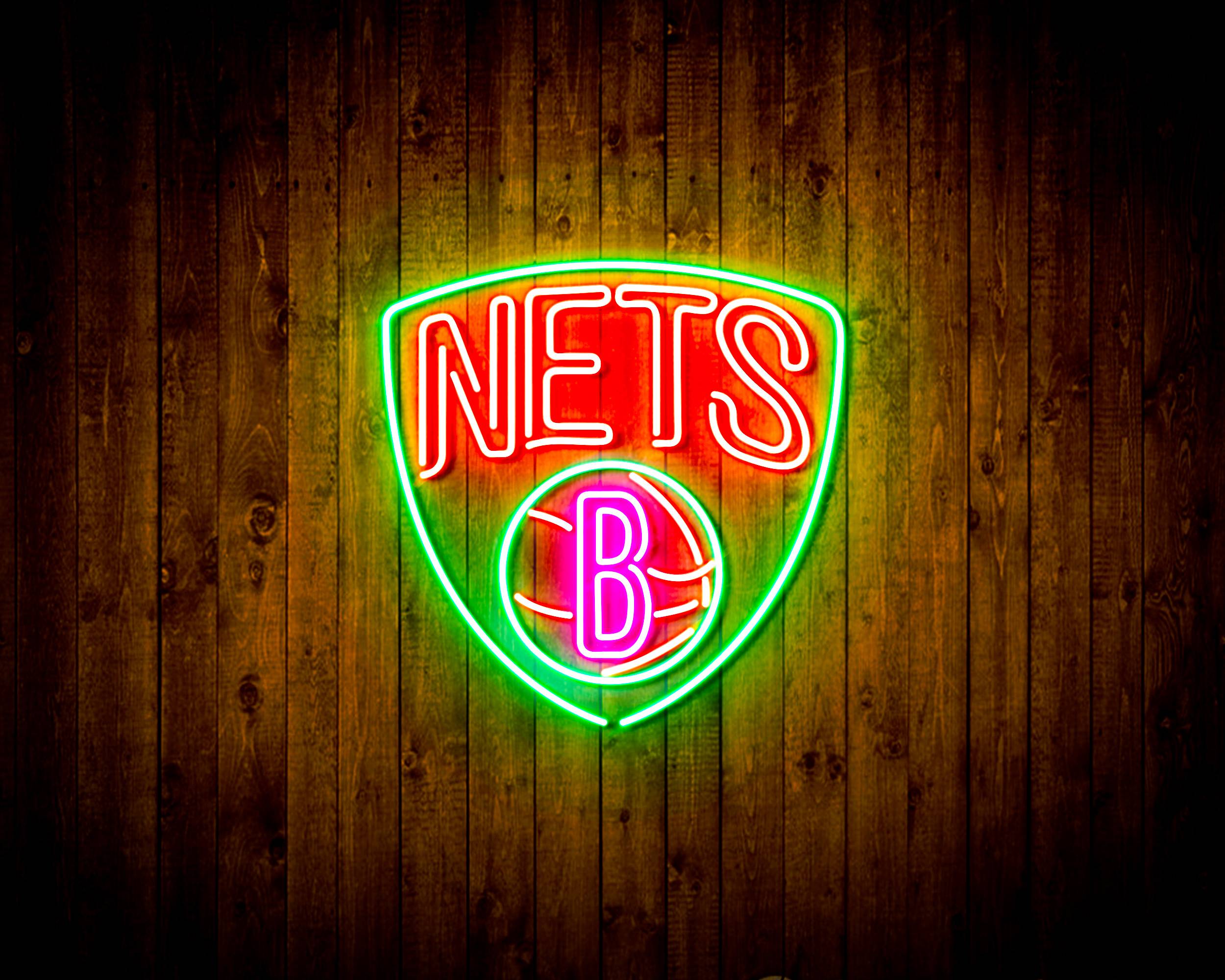 NBA Brooklyn Nets Handmade LED Neon Light Sign