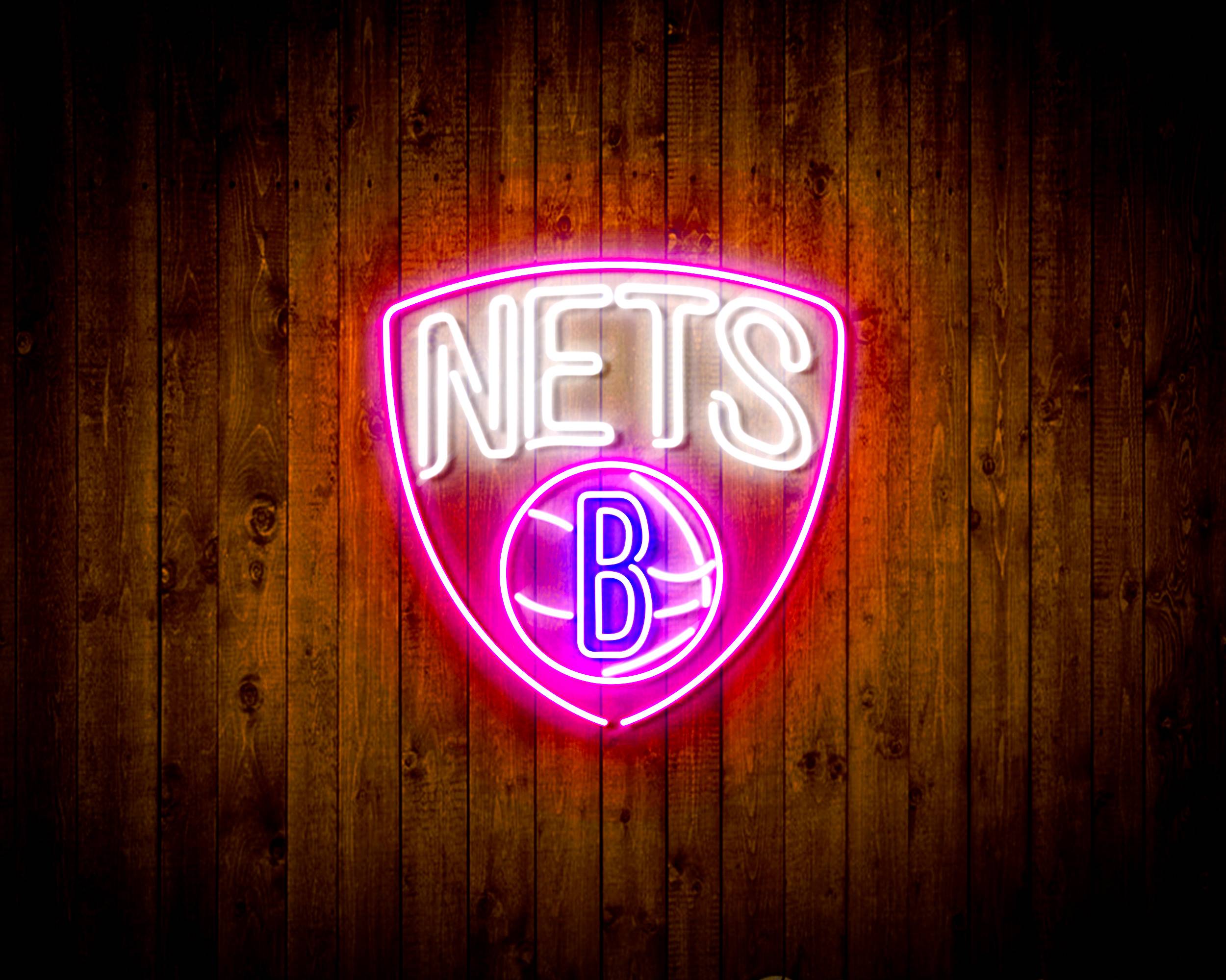 NBA Brooklyn Nets Handmade LED Neon Light Sign