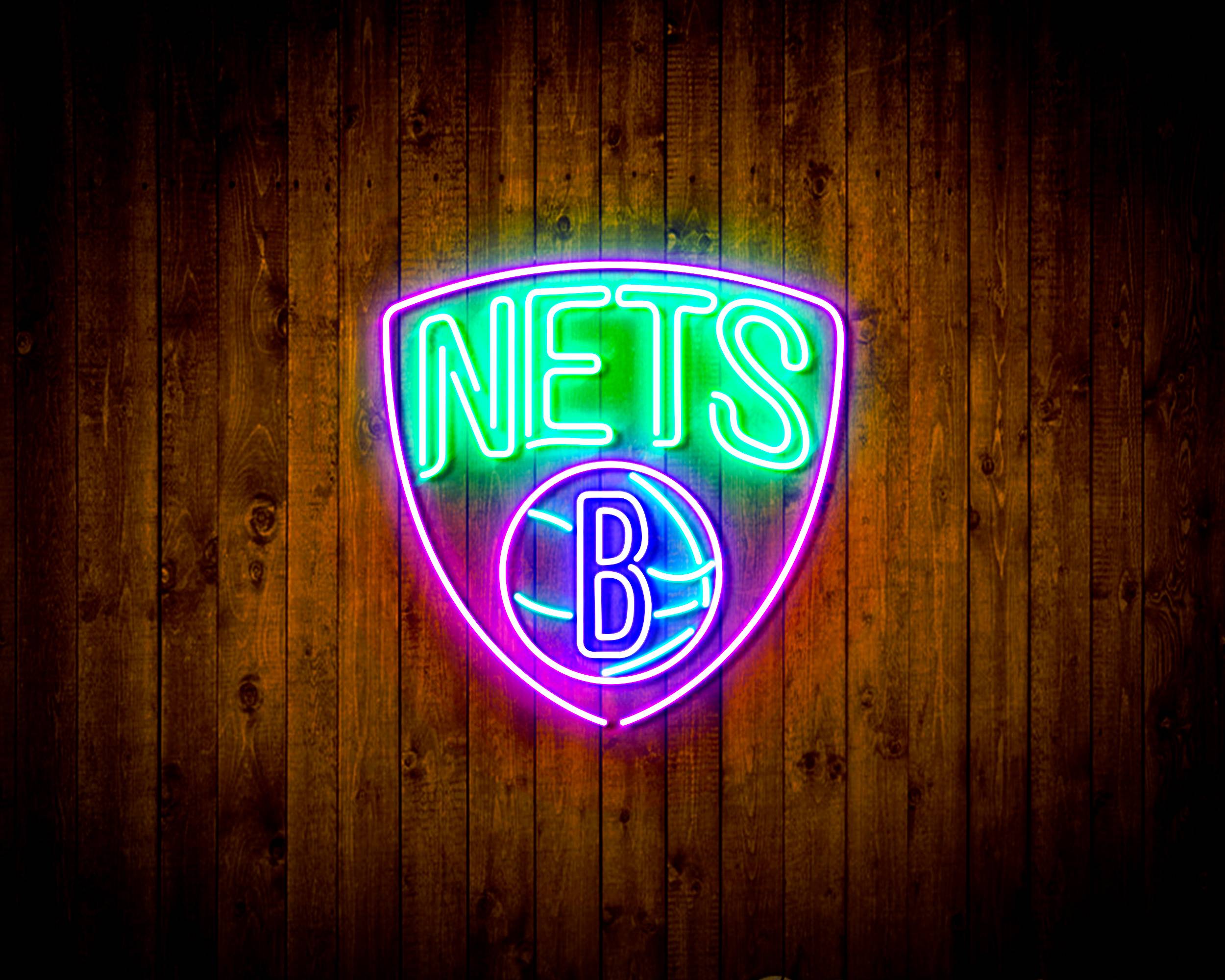 NBA Brooklyn Nets Handmade LED Neon Light Sign