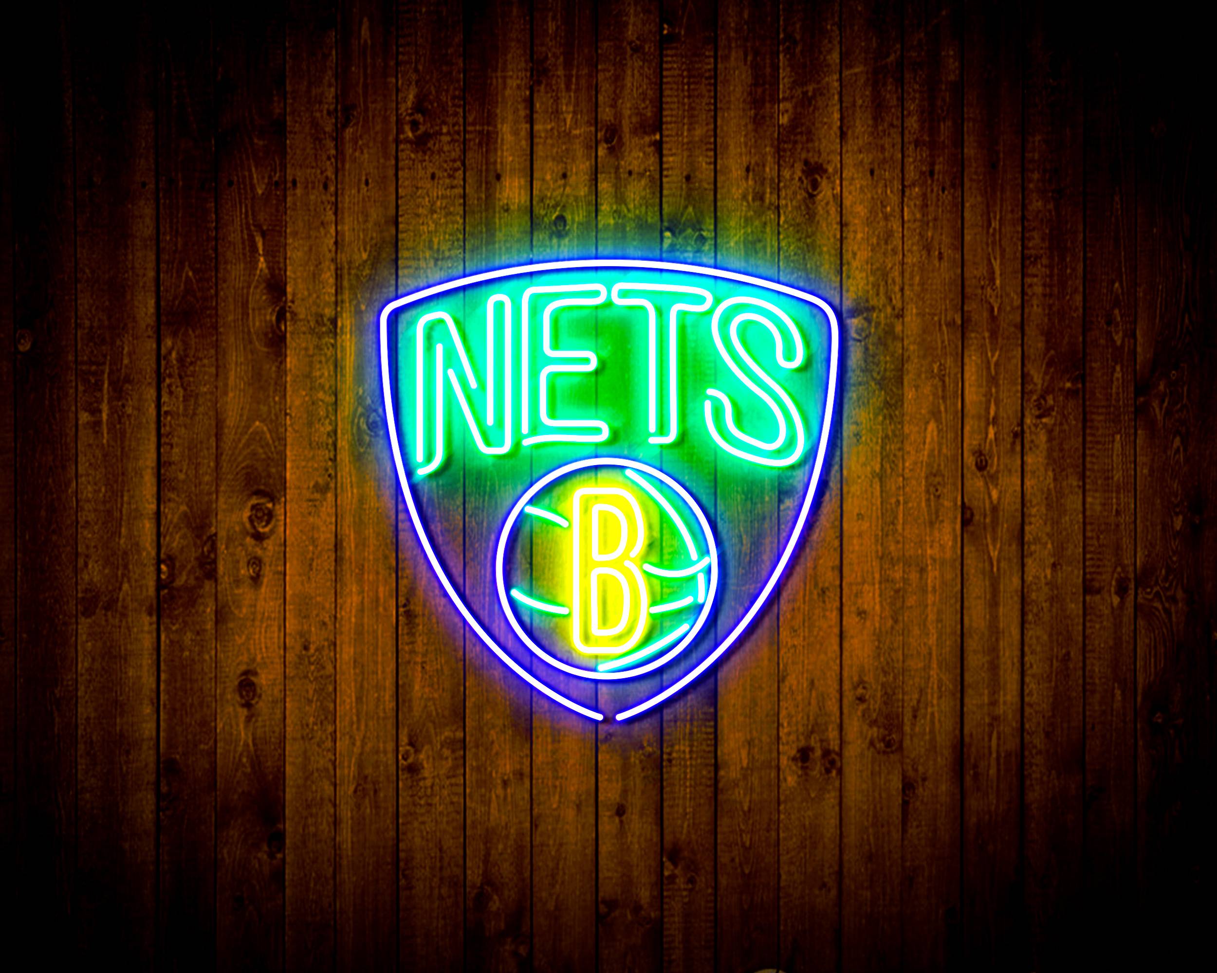 NBA Brooklyn Nets Handmade LED Neon Light Sign