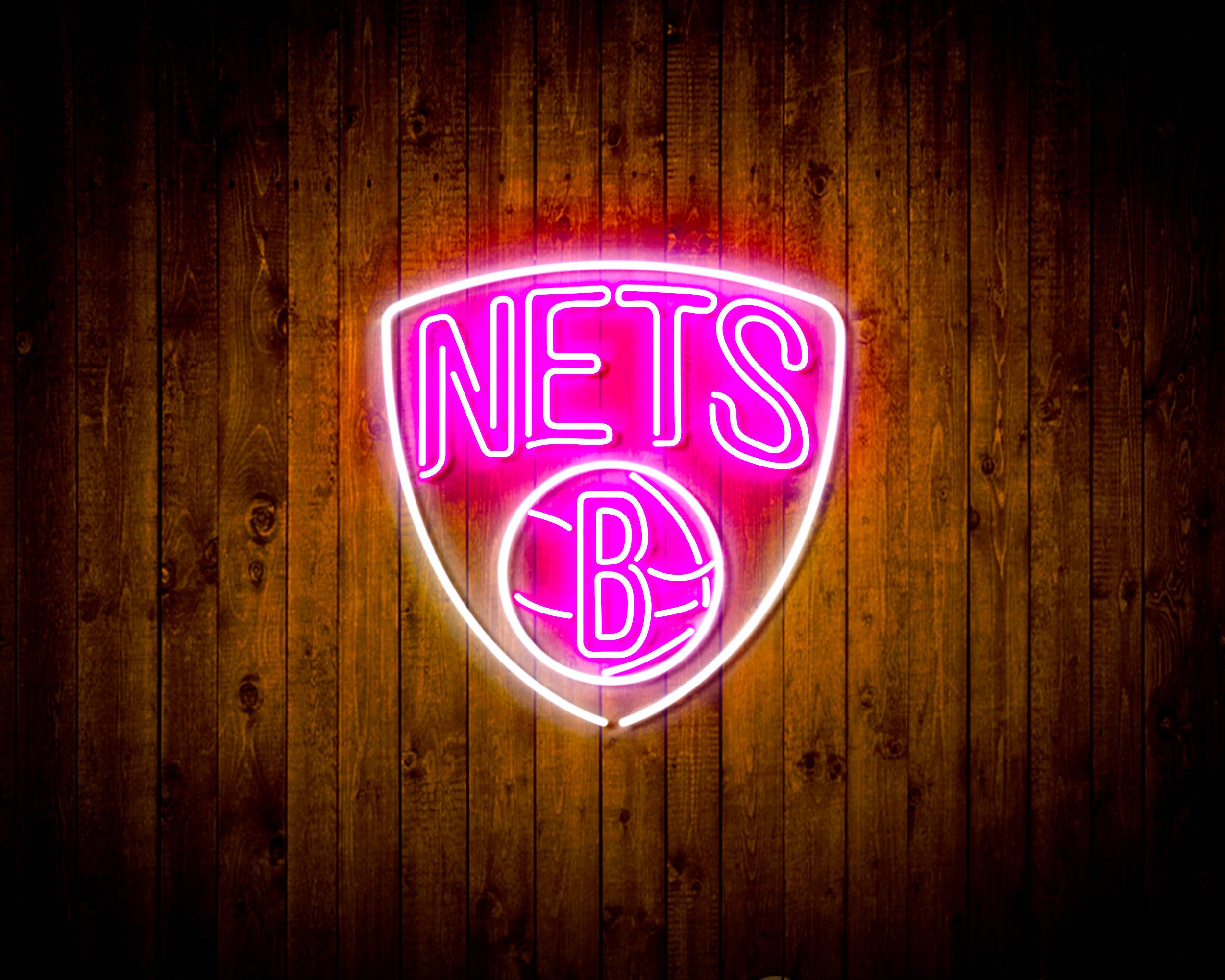 NBA Brooklyn Nets Handmade LED Neon Light Sign