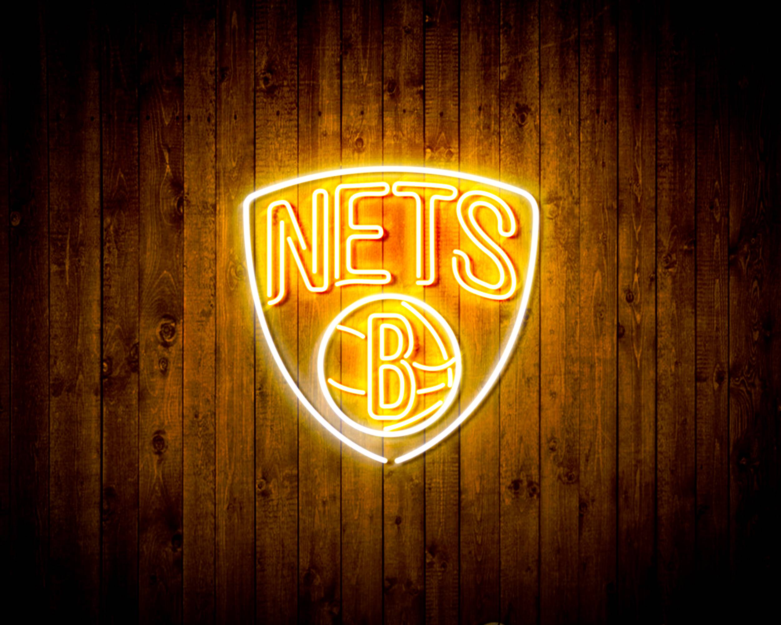 NBA Brooklyn Nets Handmade LED Neon Light Sign