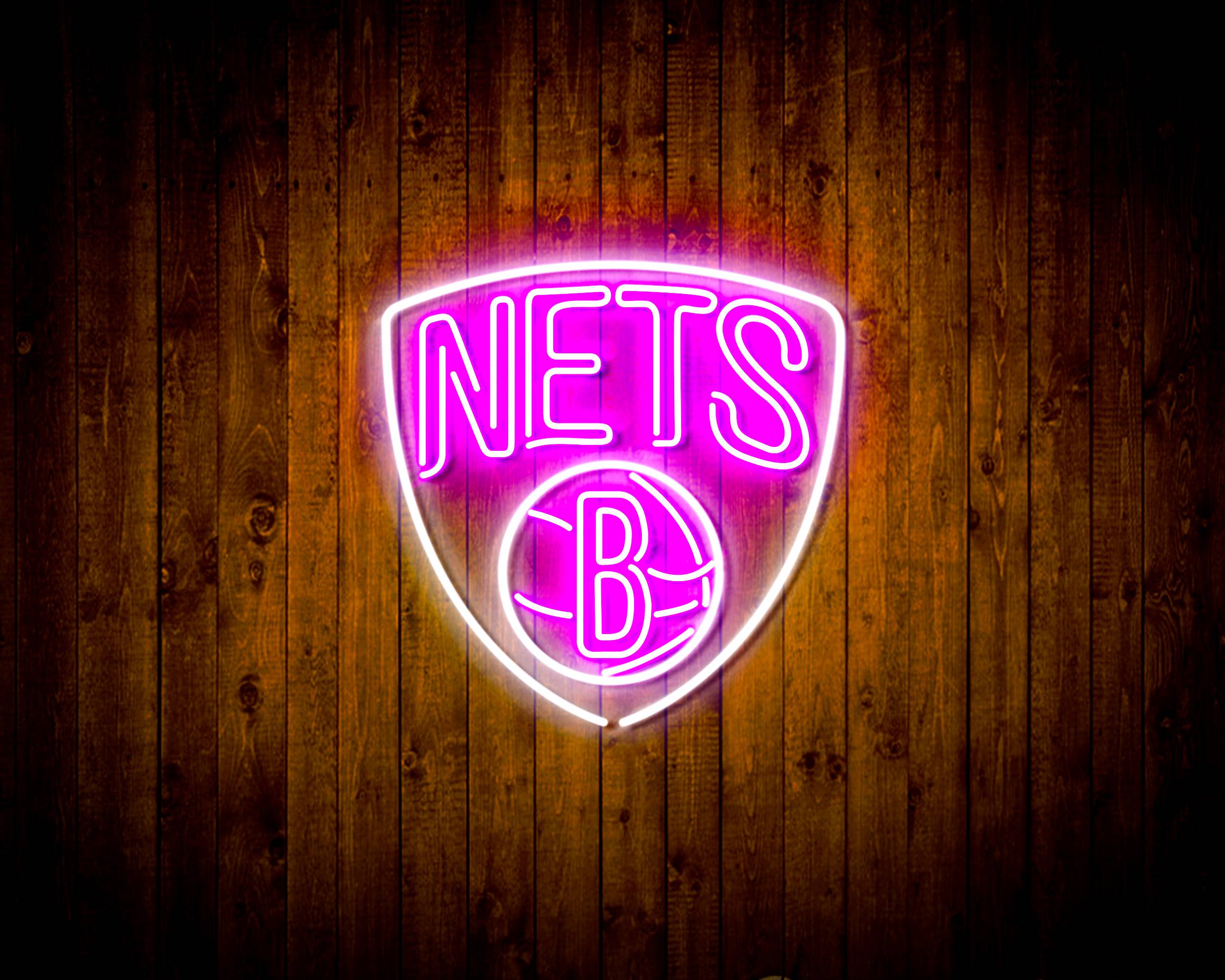 NBA Brooklyn Nets Handmade LED Neon Light Sign