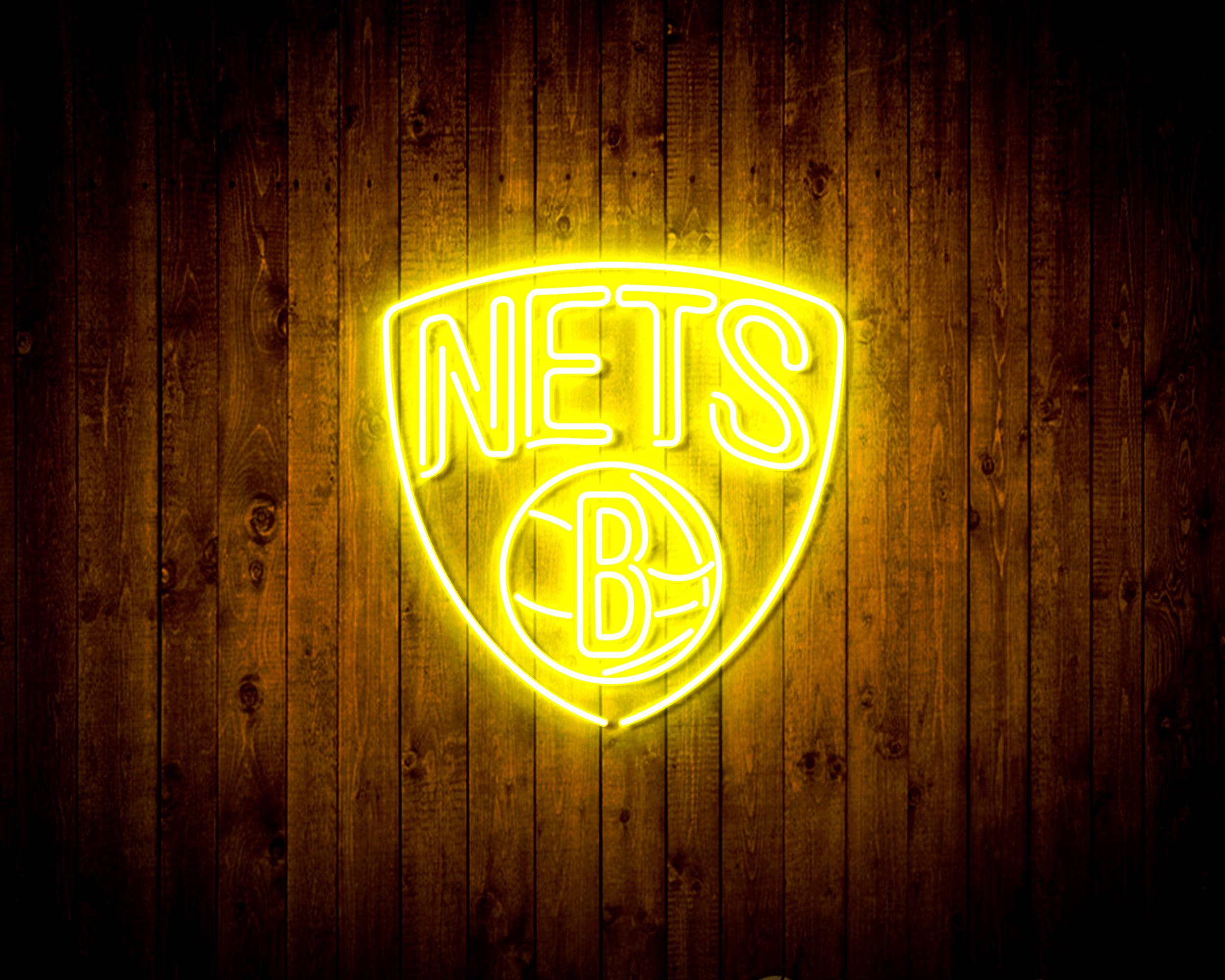 NBA Brooklyn Nets Handmade LED Neon Light Sign