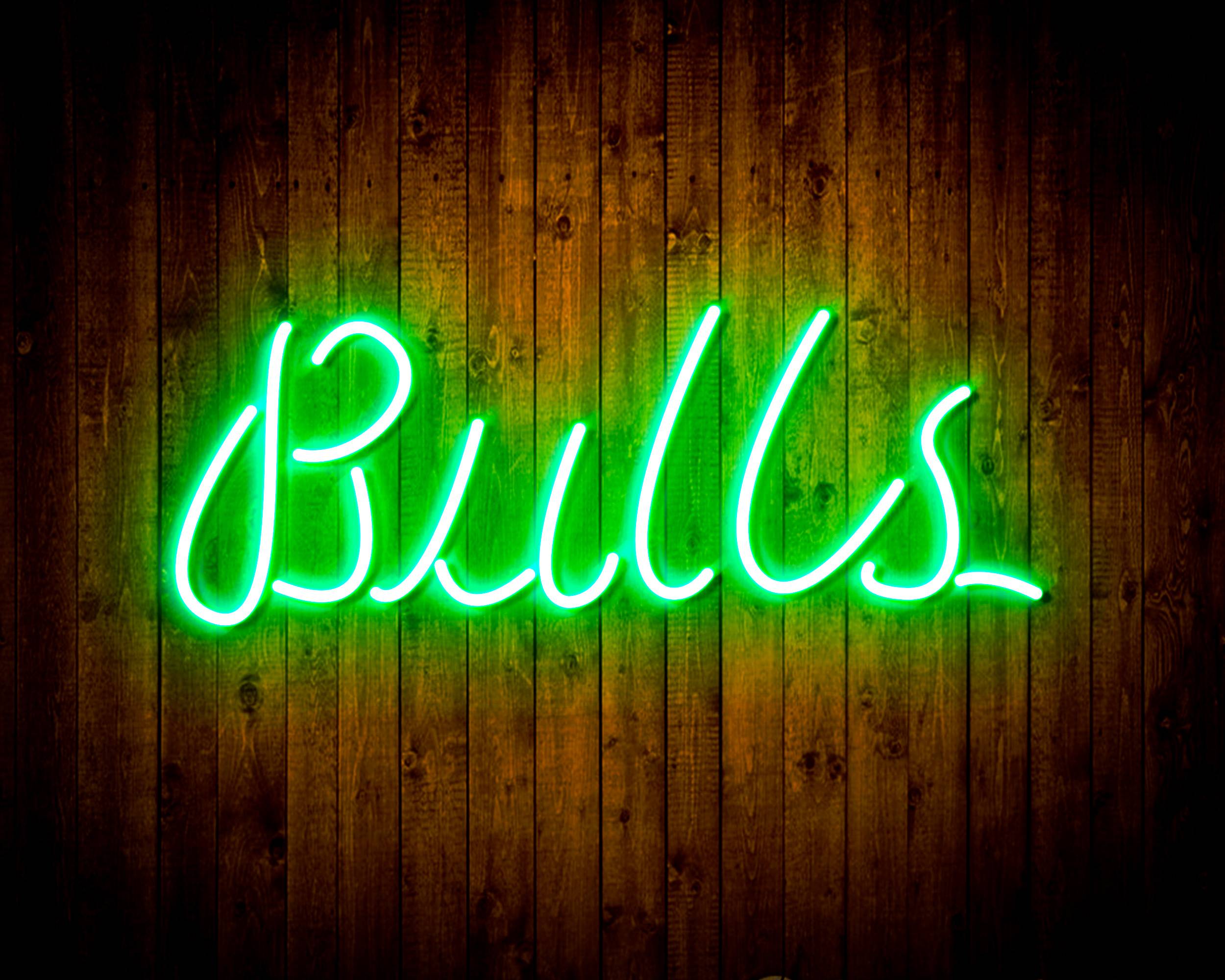 NBA Chicago Bulls Handmade LED Neon Light Sign