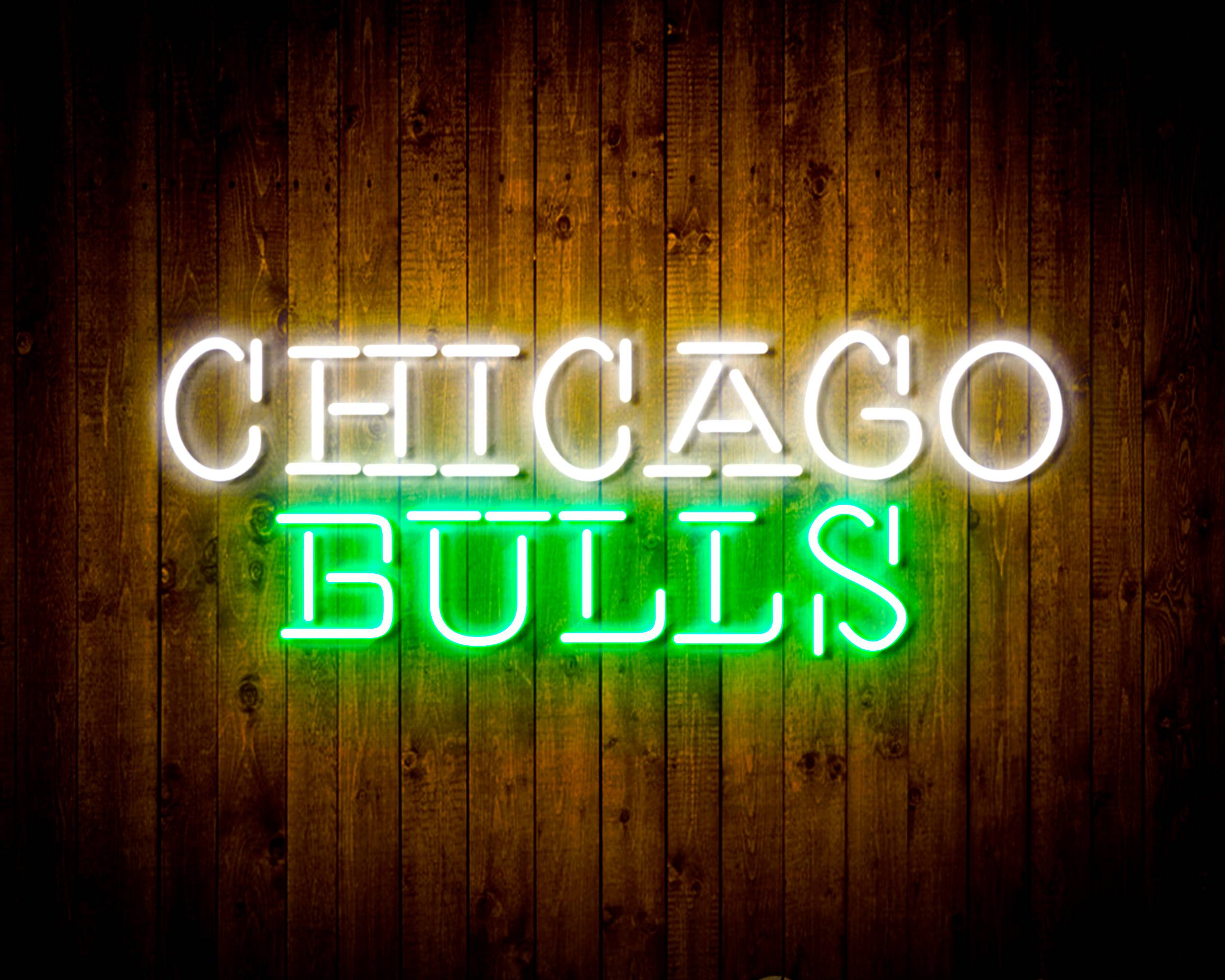 NBA Chicago Bulls Handmade LED Neon Light Sign