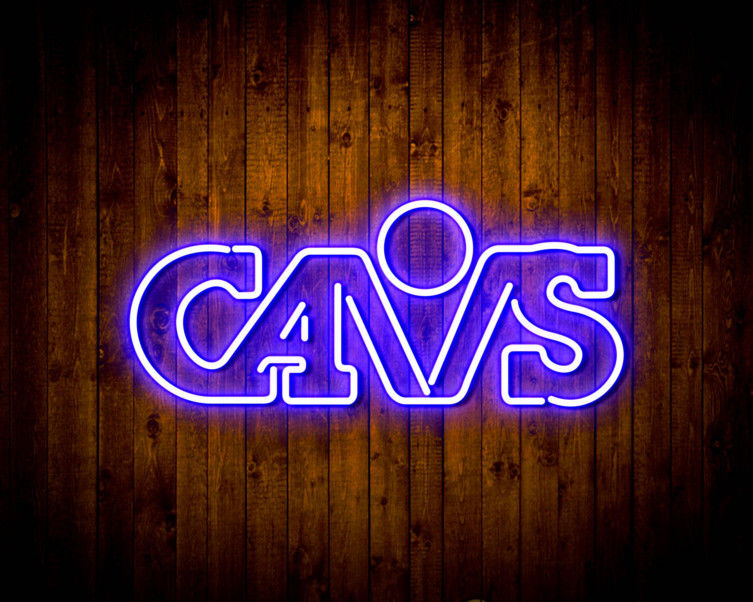 NBA Cleveland Cavaliers Handmade LED Neon Light Sign