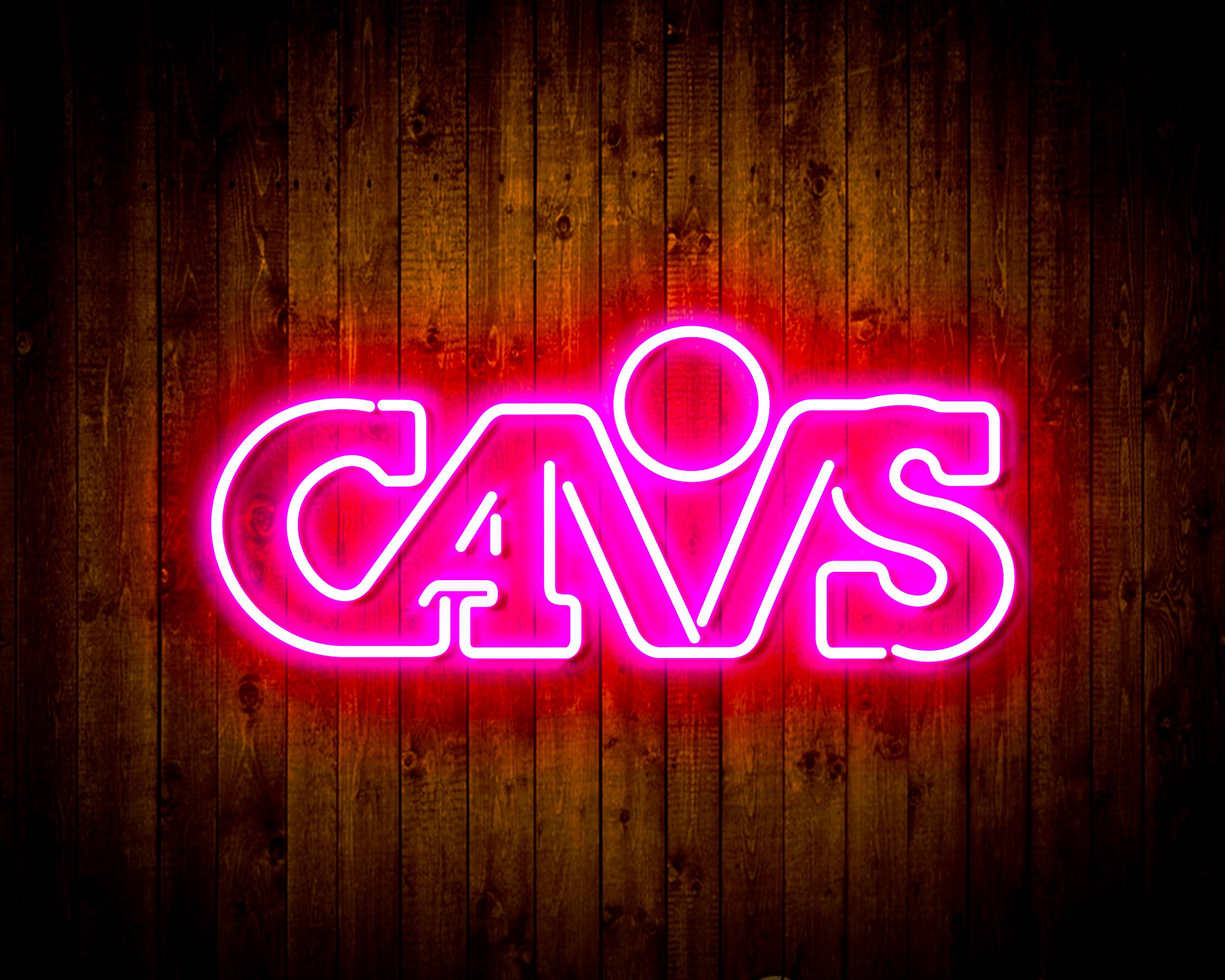 NBA Cleveland Cavaliers Handmade LED Neon Light Sign