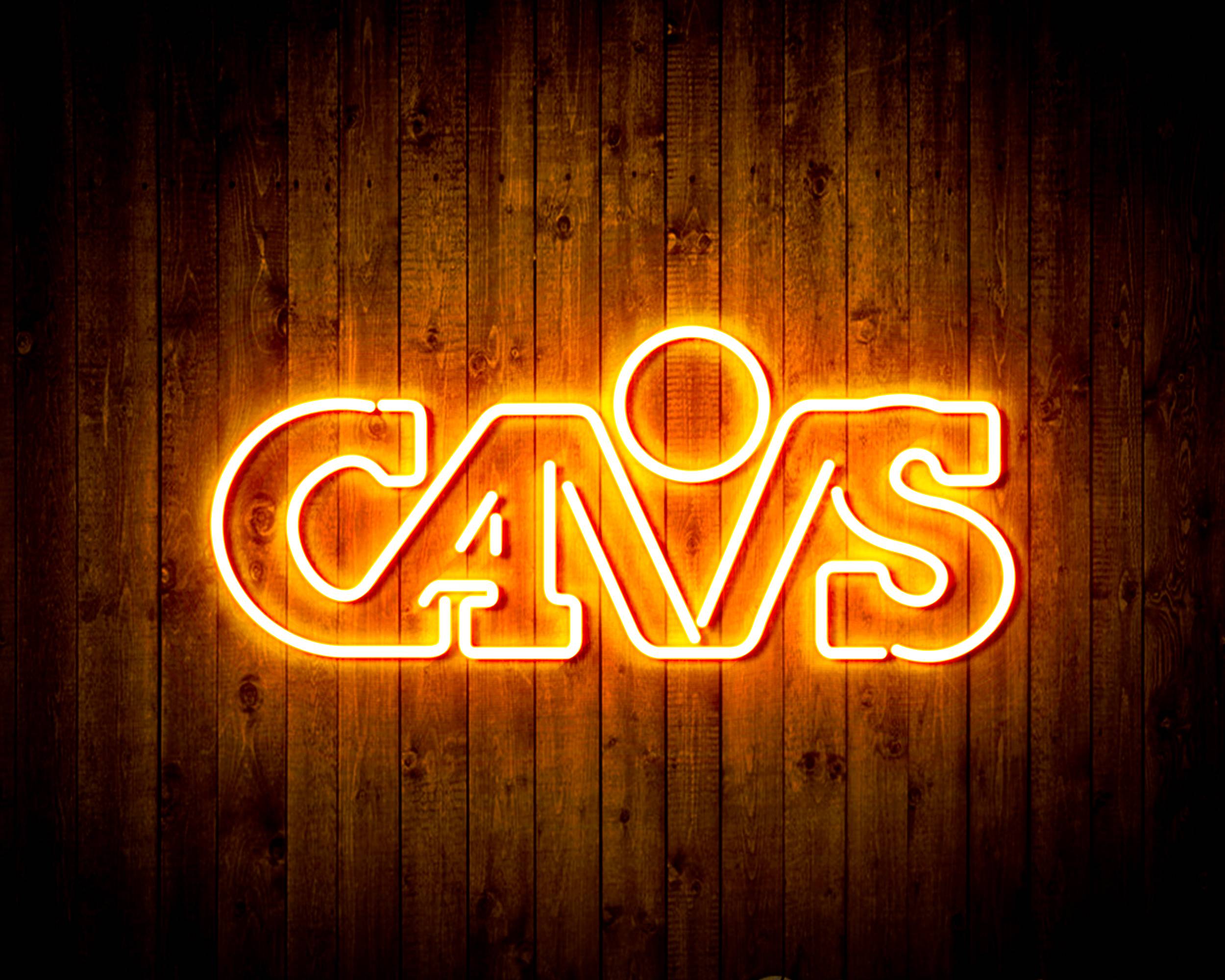 NBA Cleveland Cavaliers Handmade LED Neon Light Sign