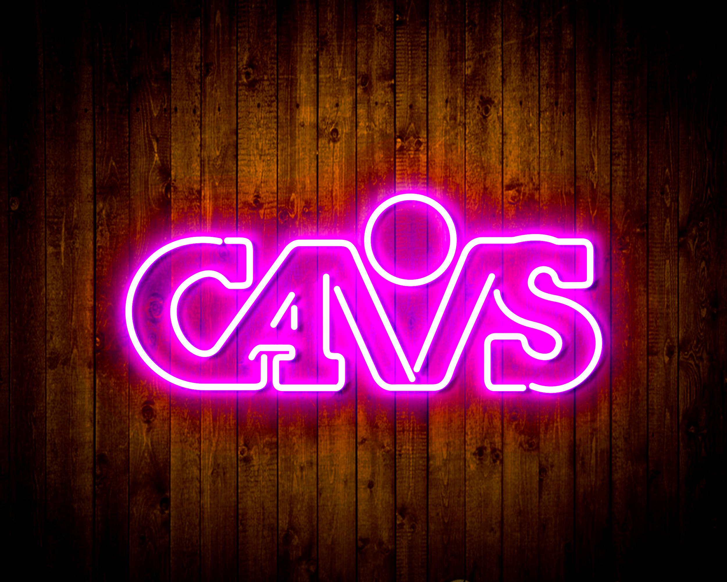 NBA Cleveland Cavaliers Handmade LED Neon Light Sign