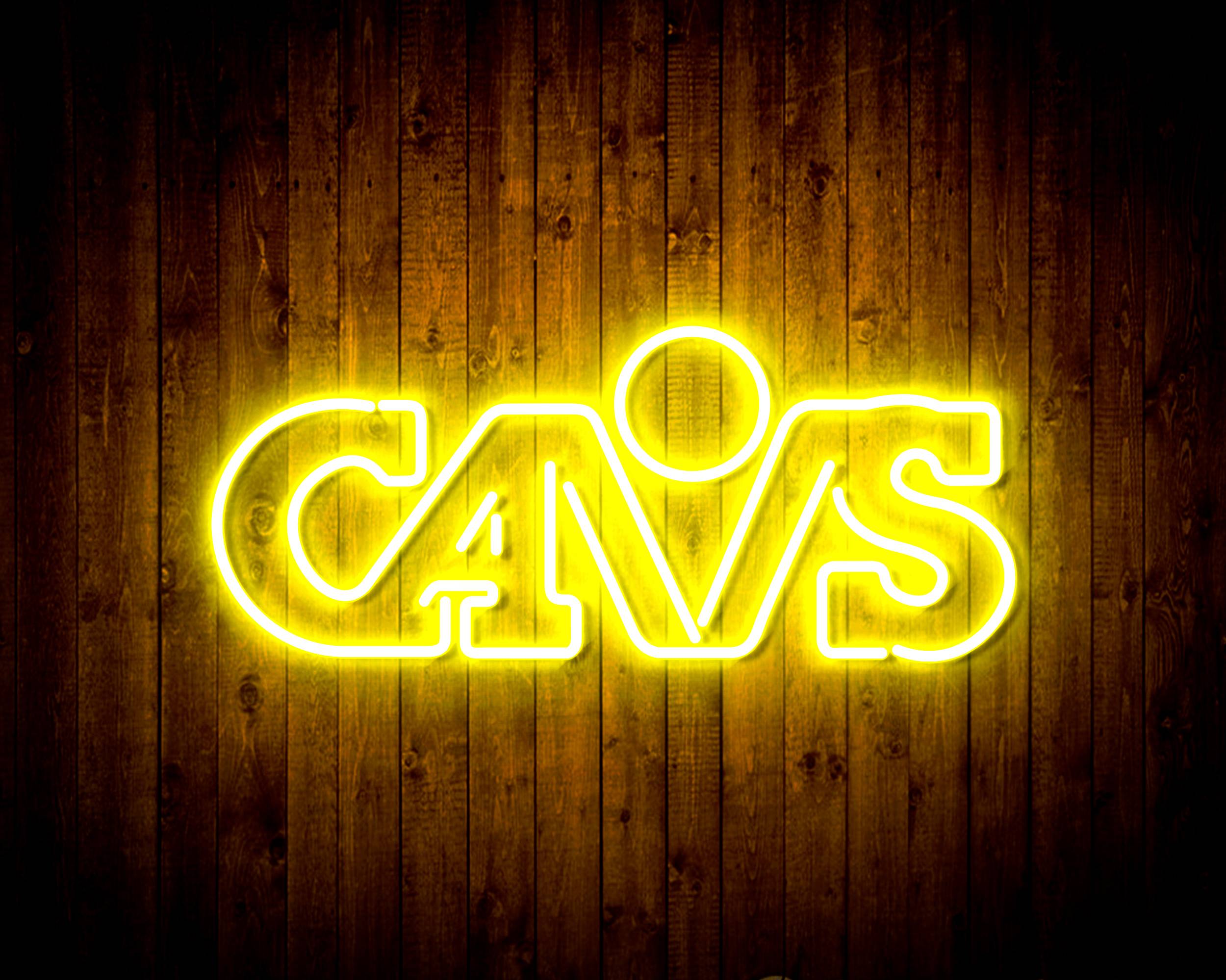 NBA Cleveland Cavaliers Handmade LED Neon Light Sign