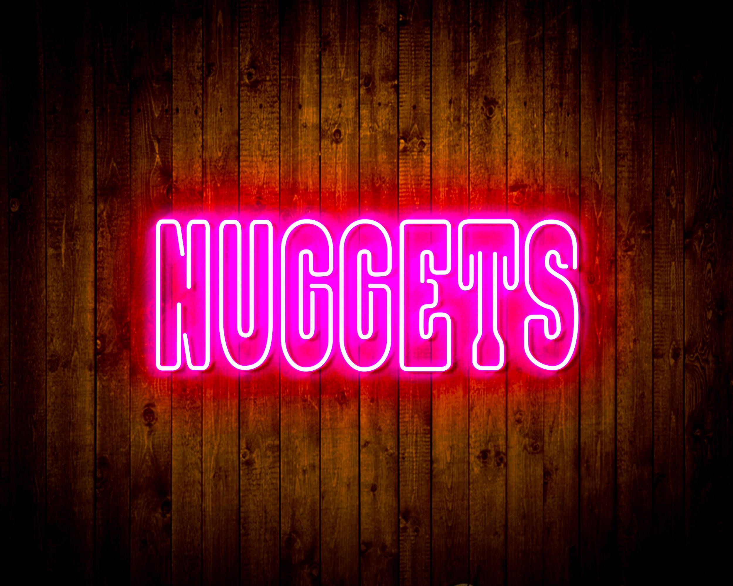NBA Denver Nuggets Handmade LED Neon Light Sign