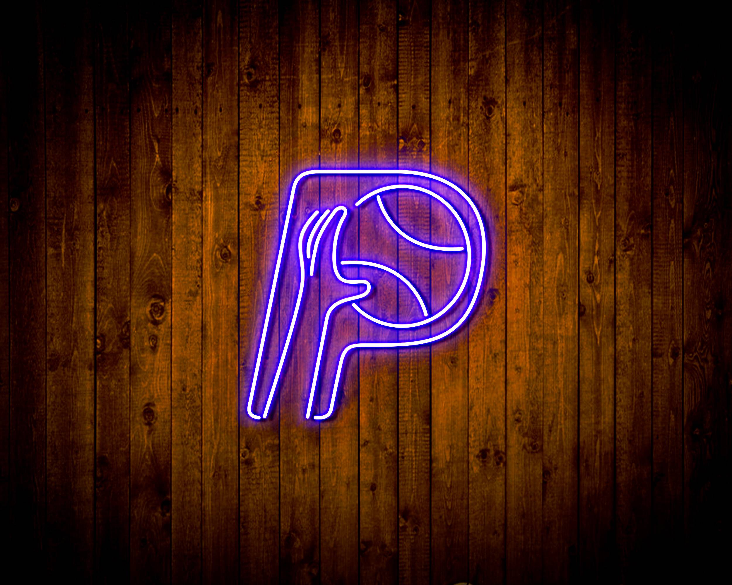 Indiana Pacers Handmade LED Neon Light Sign