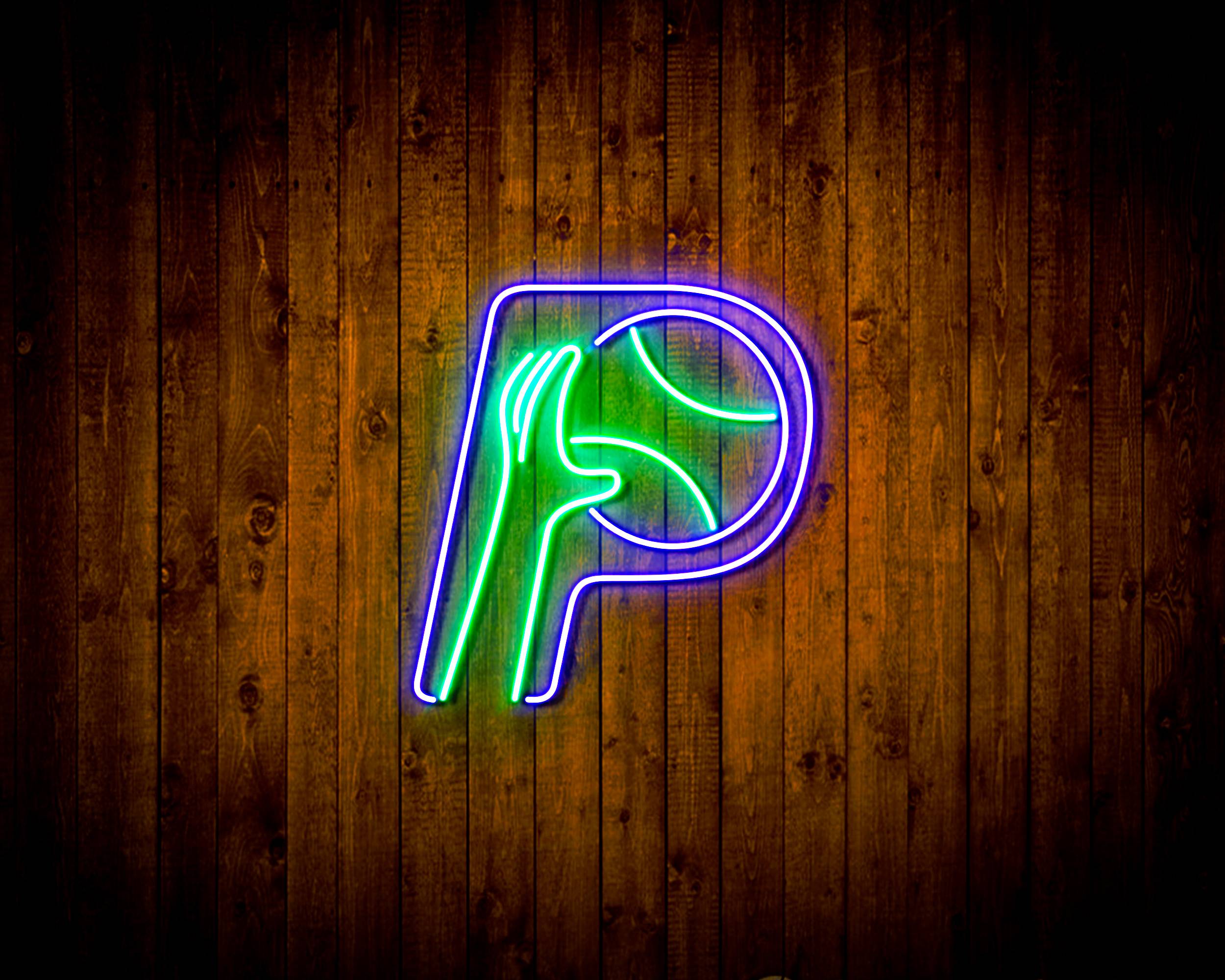 Indiana Pacers Handmade LED Neon Light Sign