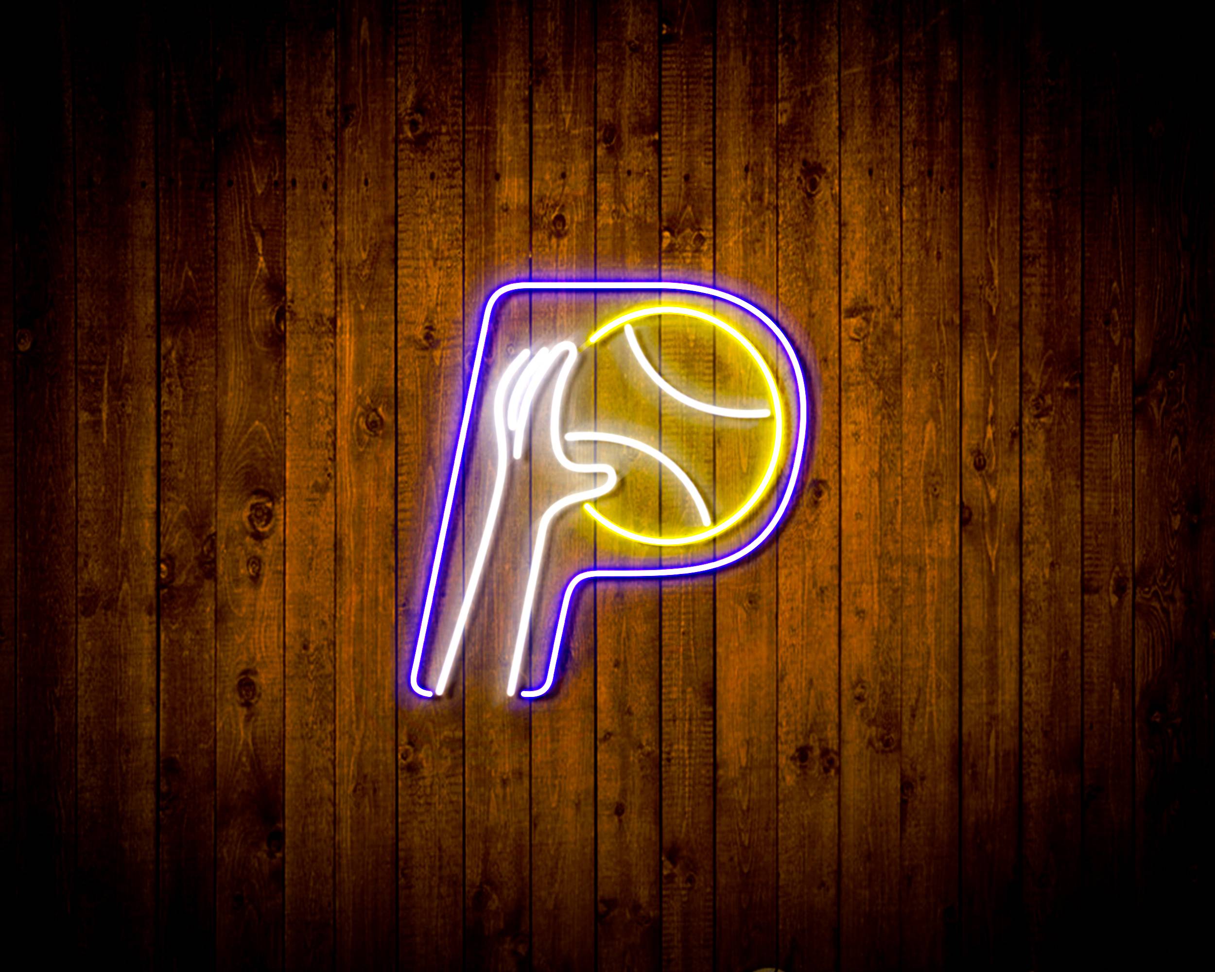 Indiana Pacers Handmade LED Neon Light Sign