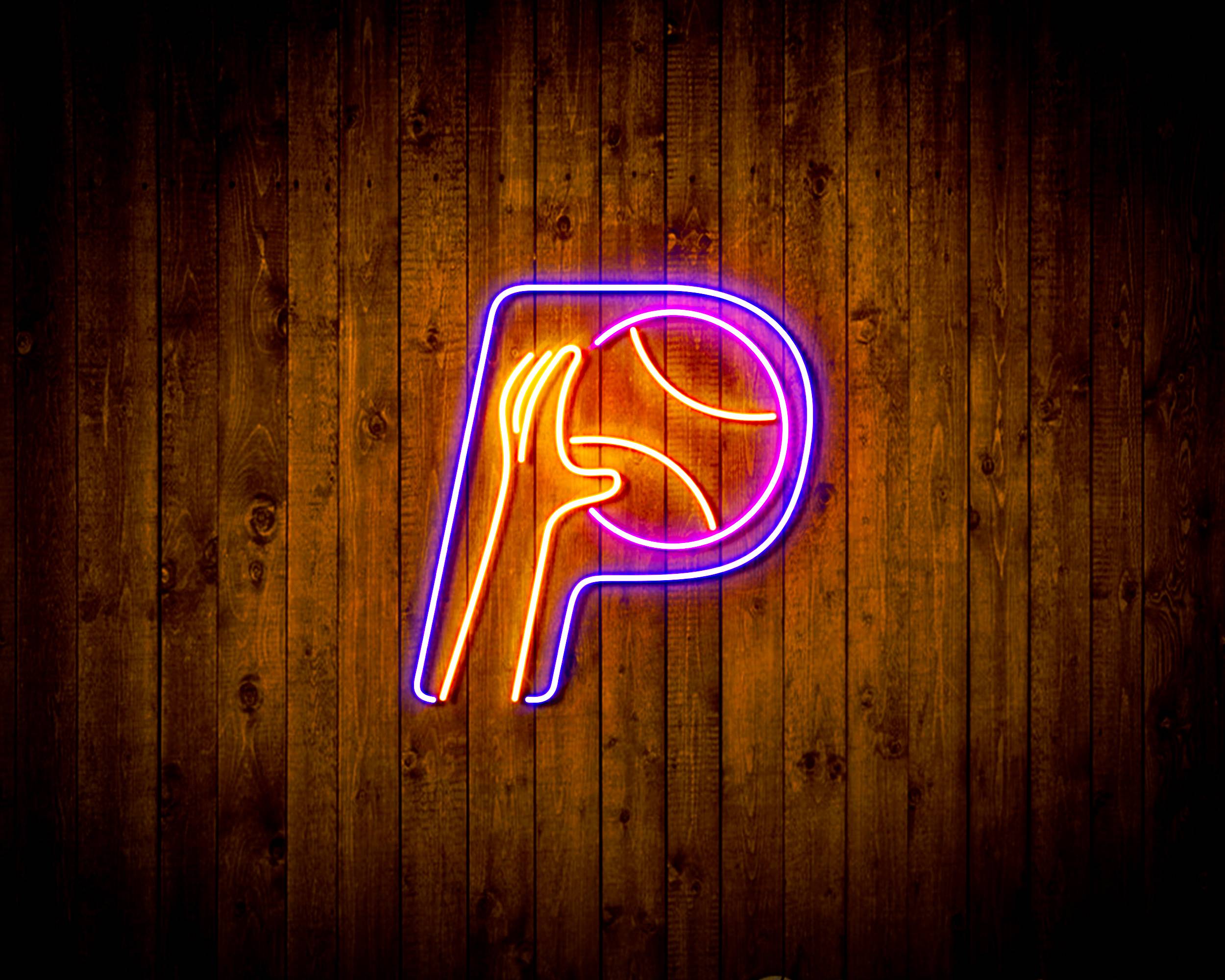 Indiana Pacers Handmade LED Neon Light Sign