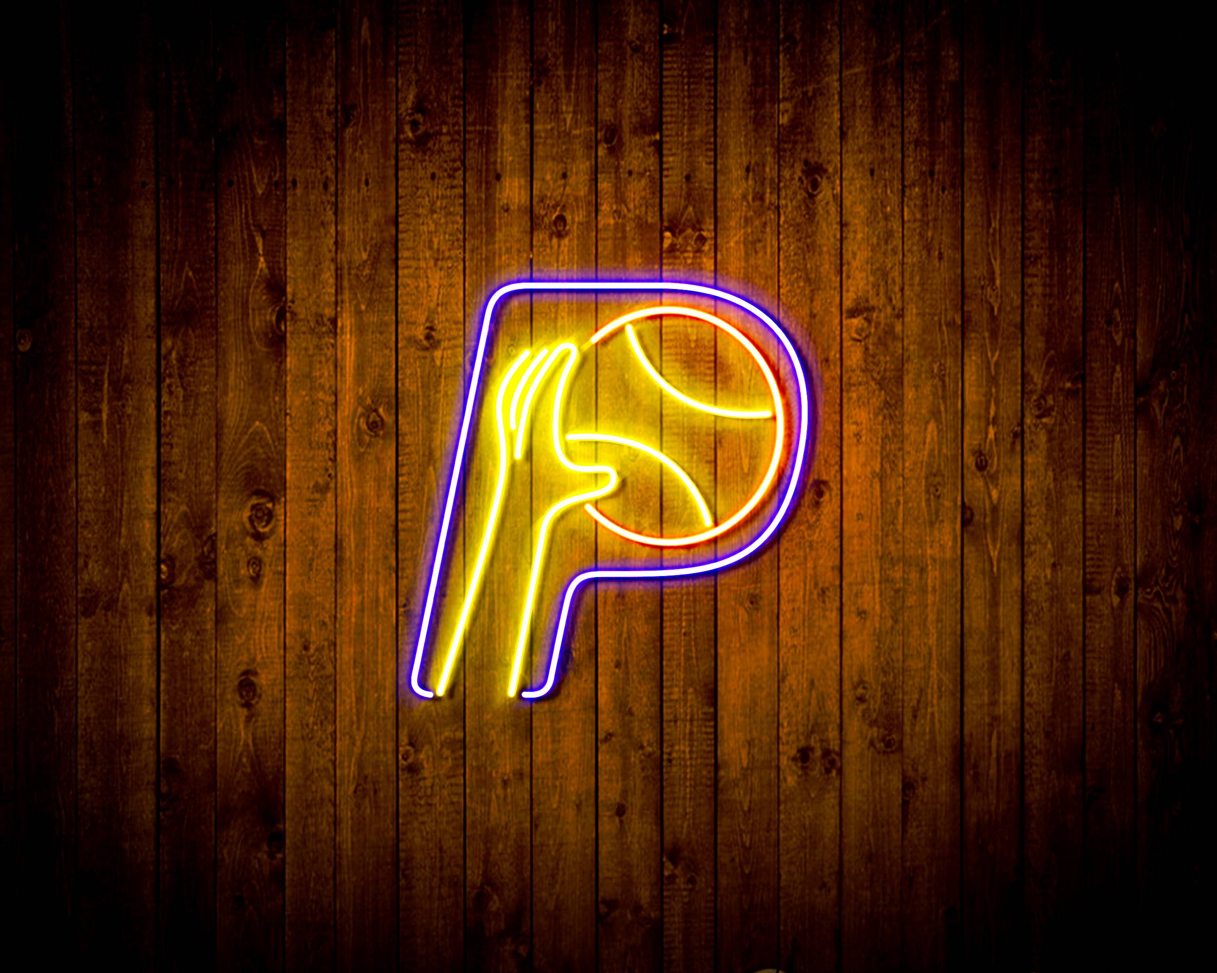 Indiana Pacers Handmade LED Neon Light Sign