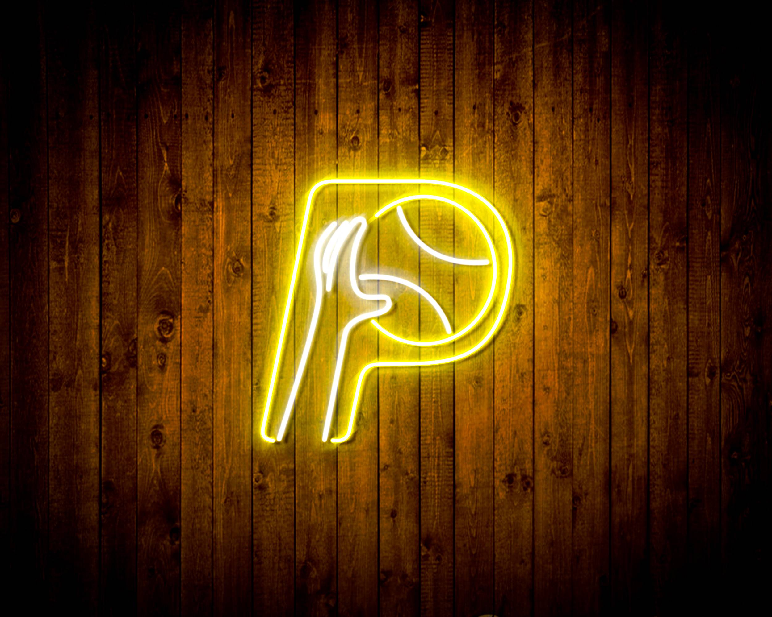 Indiana Pacers Handmade LED Neon Light Sign