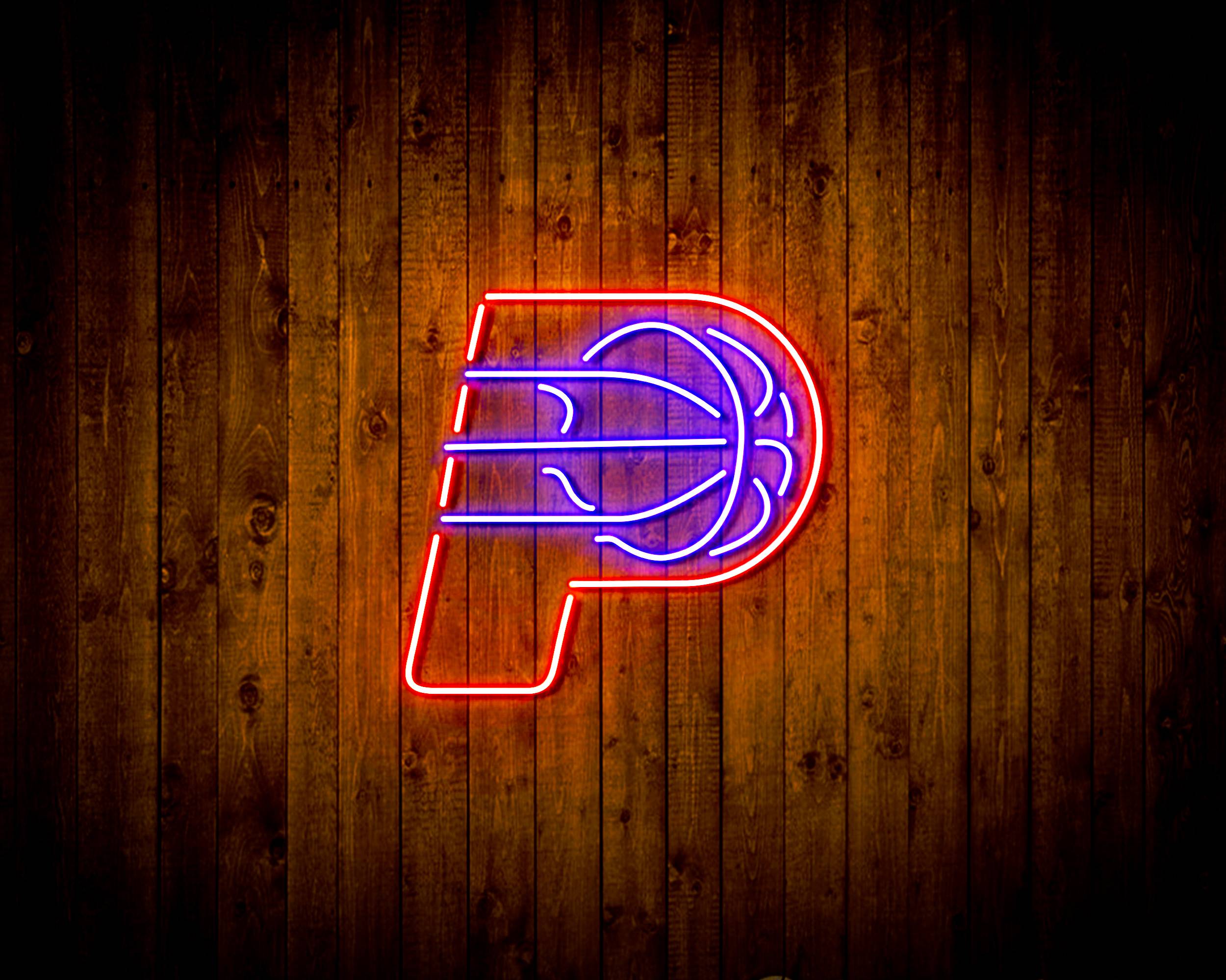 Indiana Pacers Handmade LED Neon Light Sign