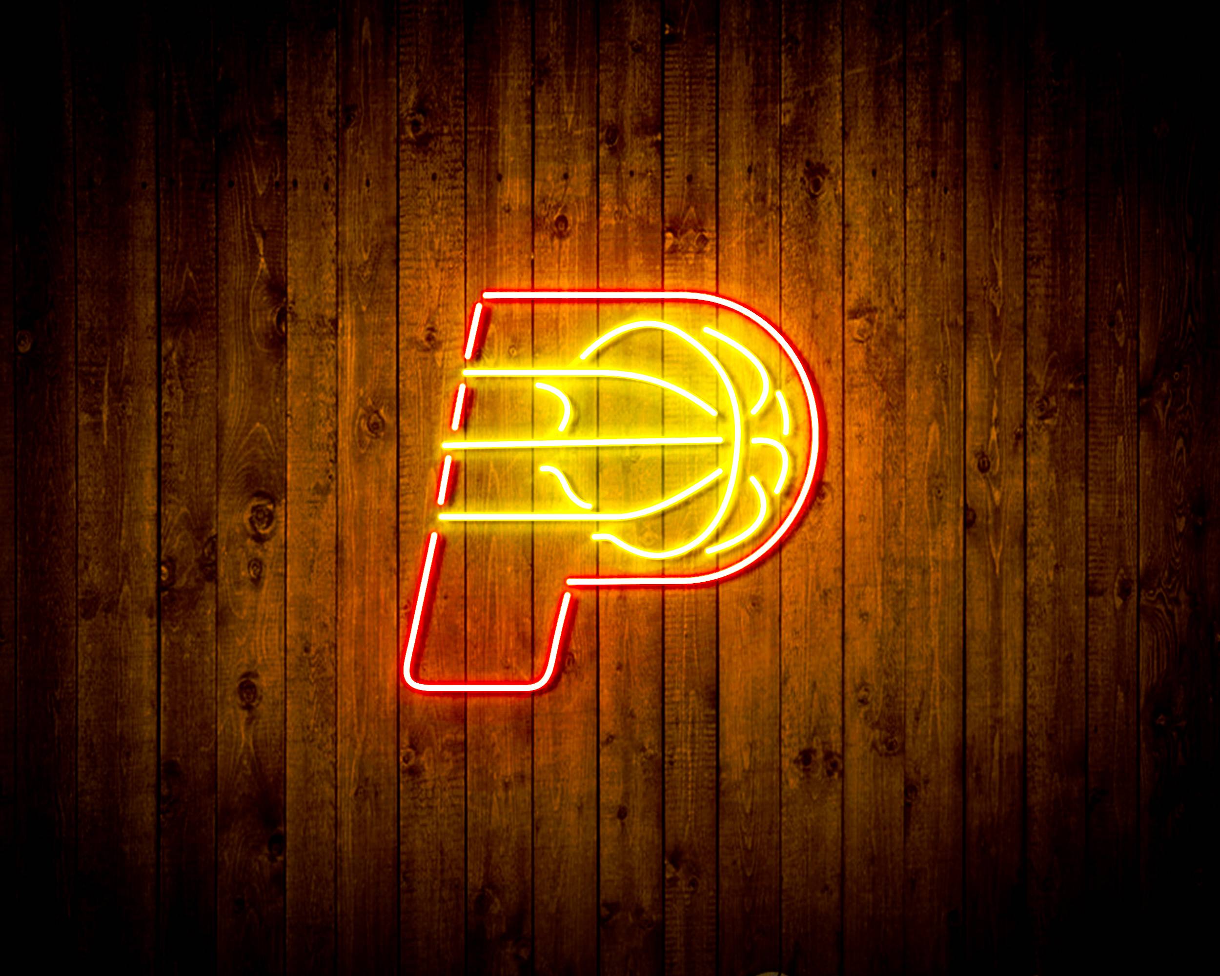 Indiana Pacers Handmade LED Neon Light Sign