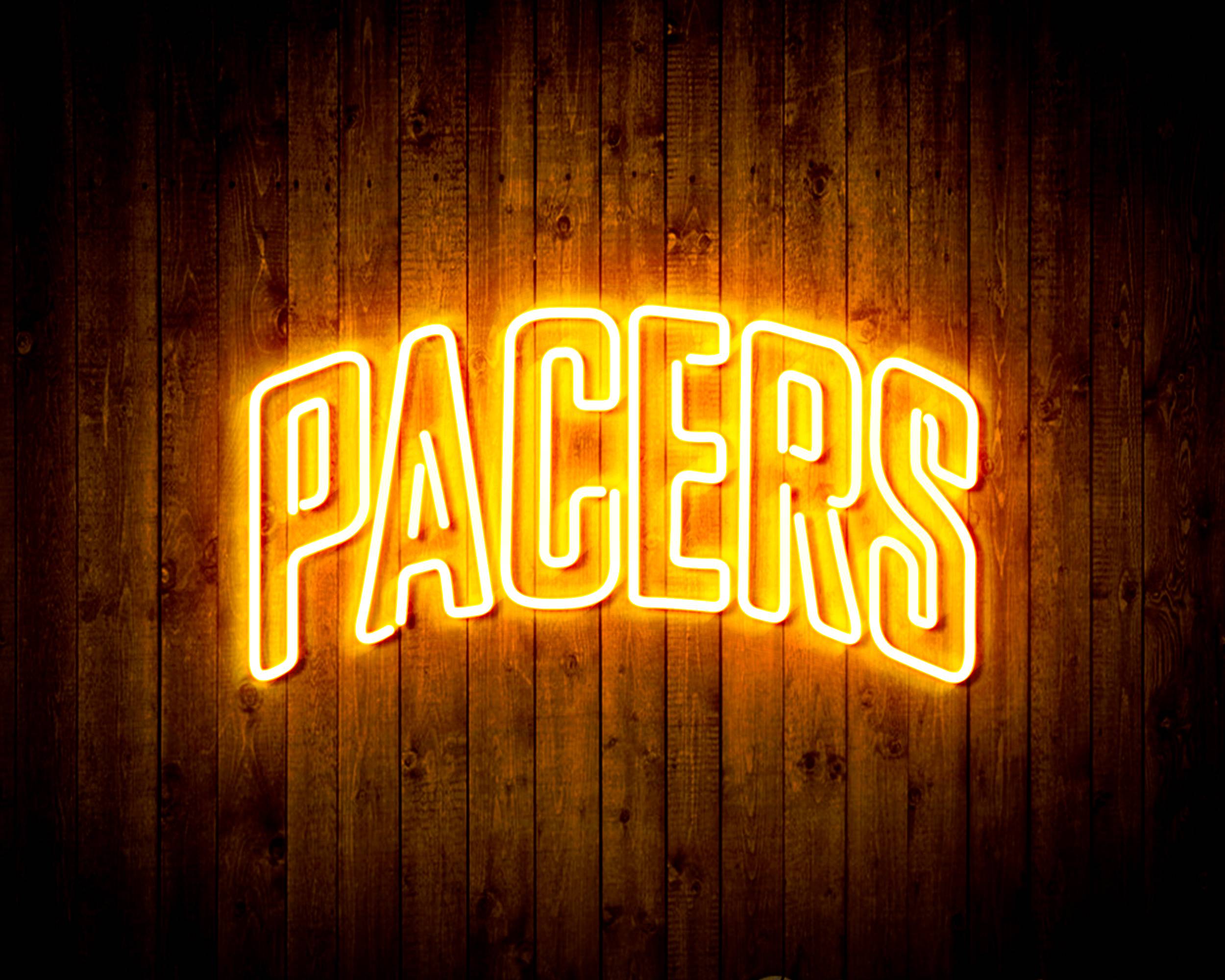 Indiana Pacers Handmade LED Neon Light Sign