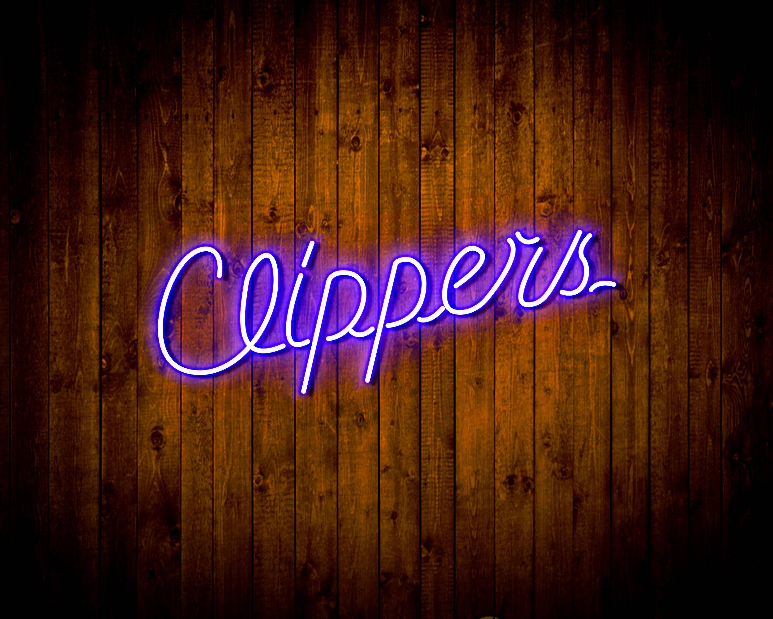 Los Angeles Clippers Handmade LED Neon Light Sign