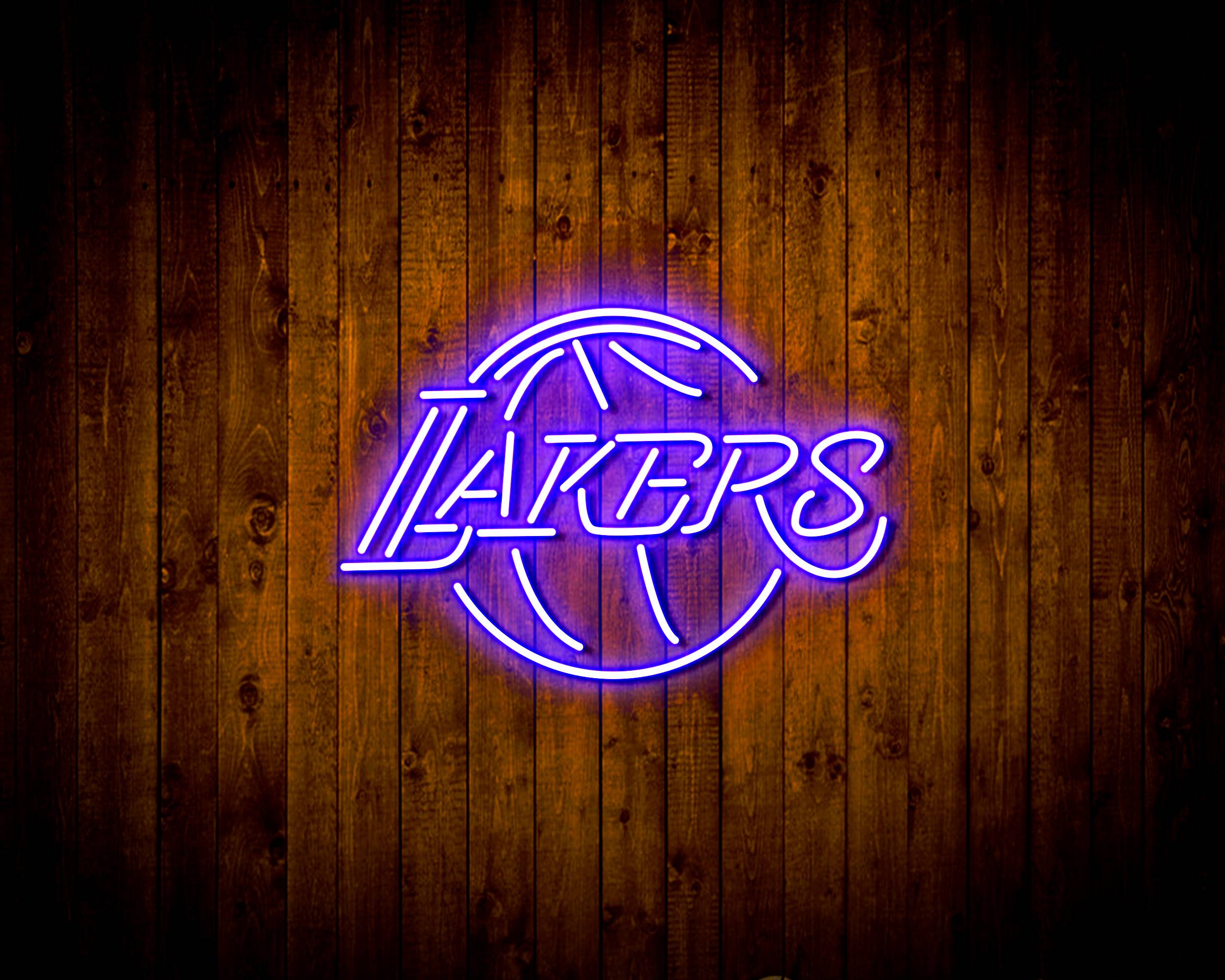 Los Angeles Lakers Handmade LED Neon Light Sign