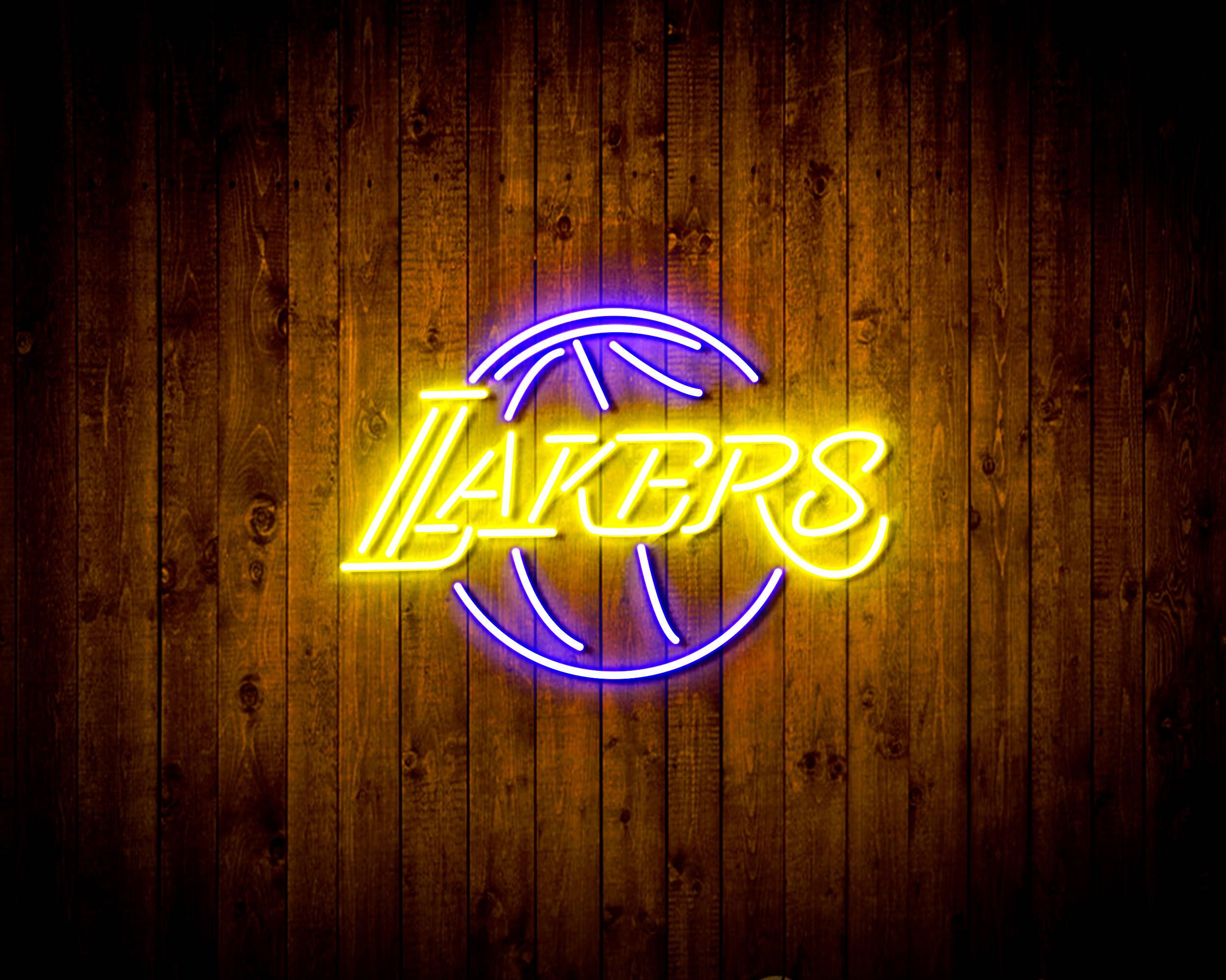 Los Angeles Lakers Handmade LED Neon Light Sign