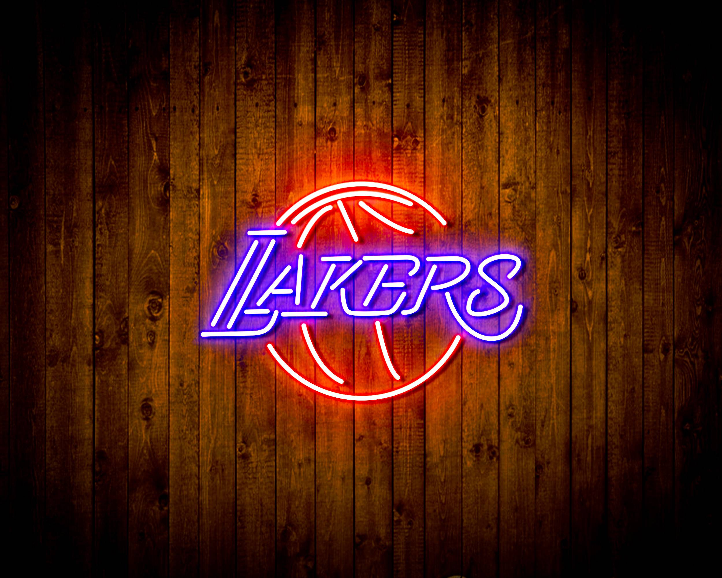 Los Angeles Lakers Handmade LED Neon Light Sign