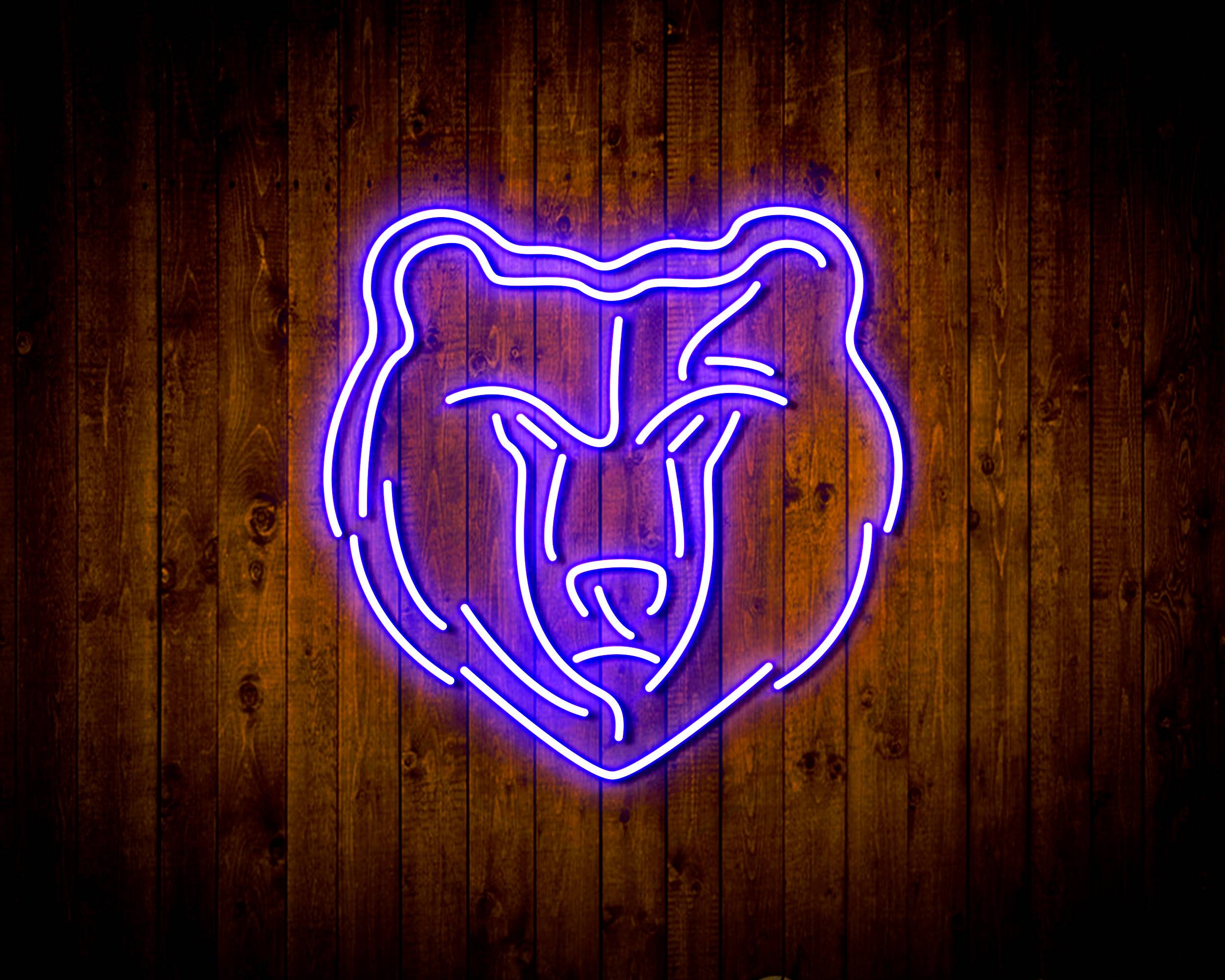 Memphis Grizzlies Handmade LED Neon Light Sign