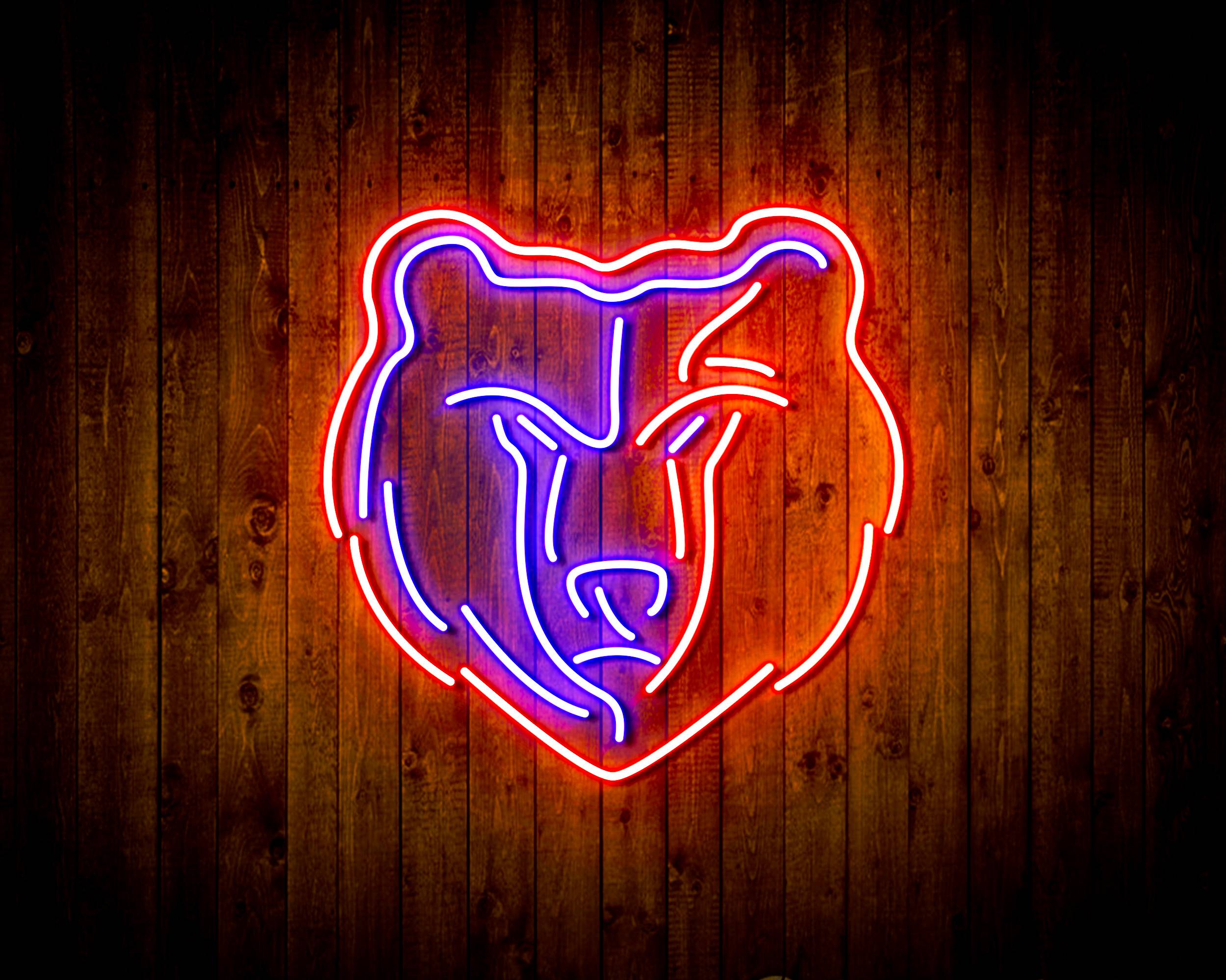 Memphis Grizzlies Handmade LED Neon Light Sign