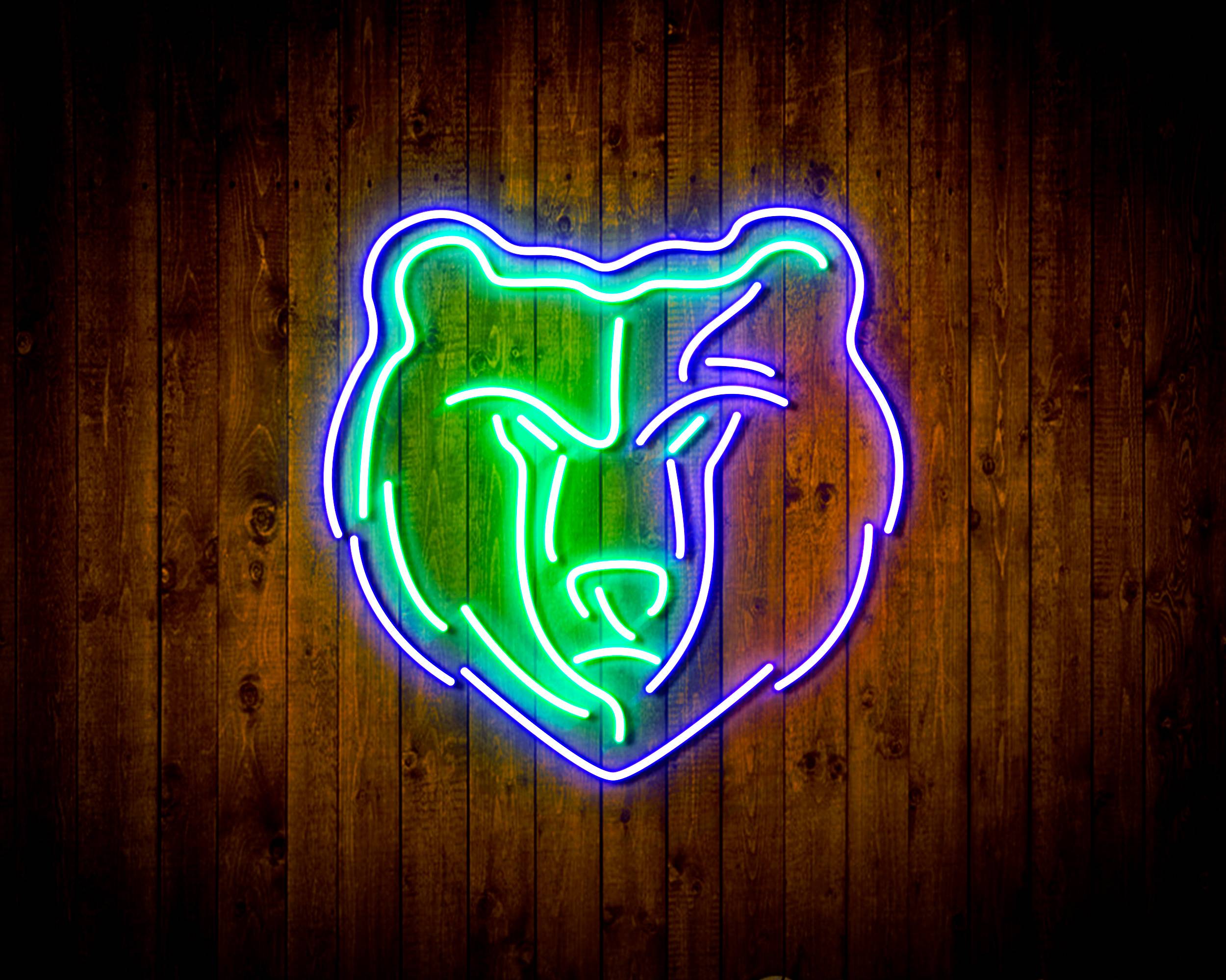 Memphis Grizzlies Handmade LED Neon Light Sign