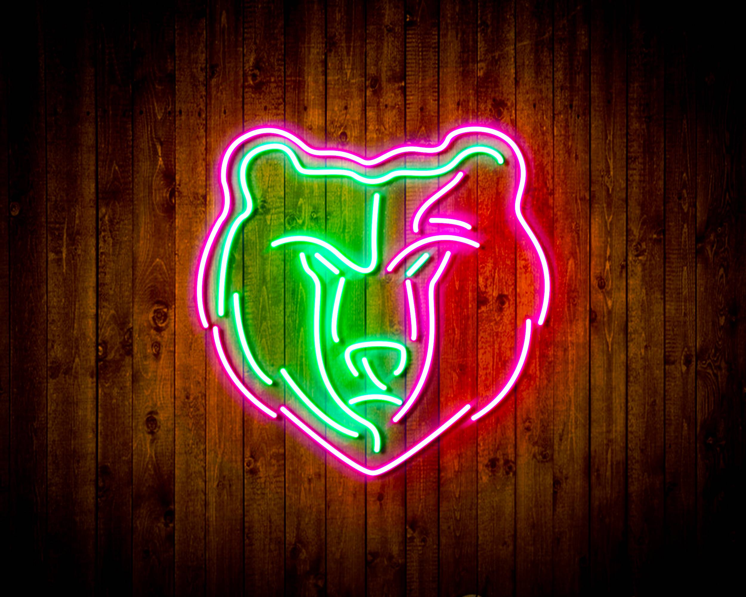 Memphis Grizzlies Handmade LED Neon Light Sign