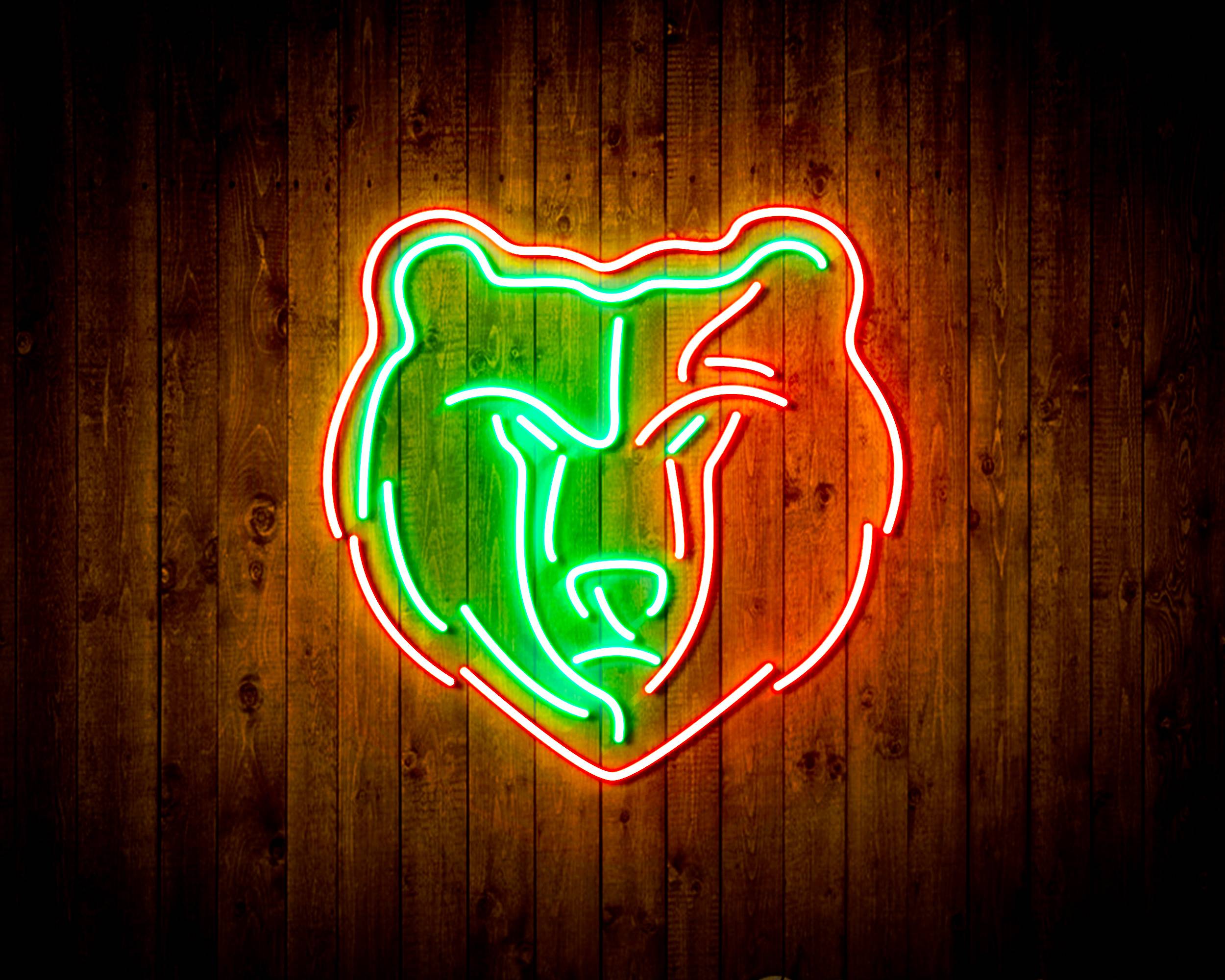 Memphis Grizzlies Handmade LED Neon Light Sign