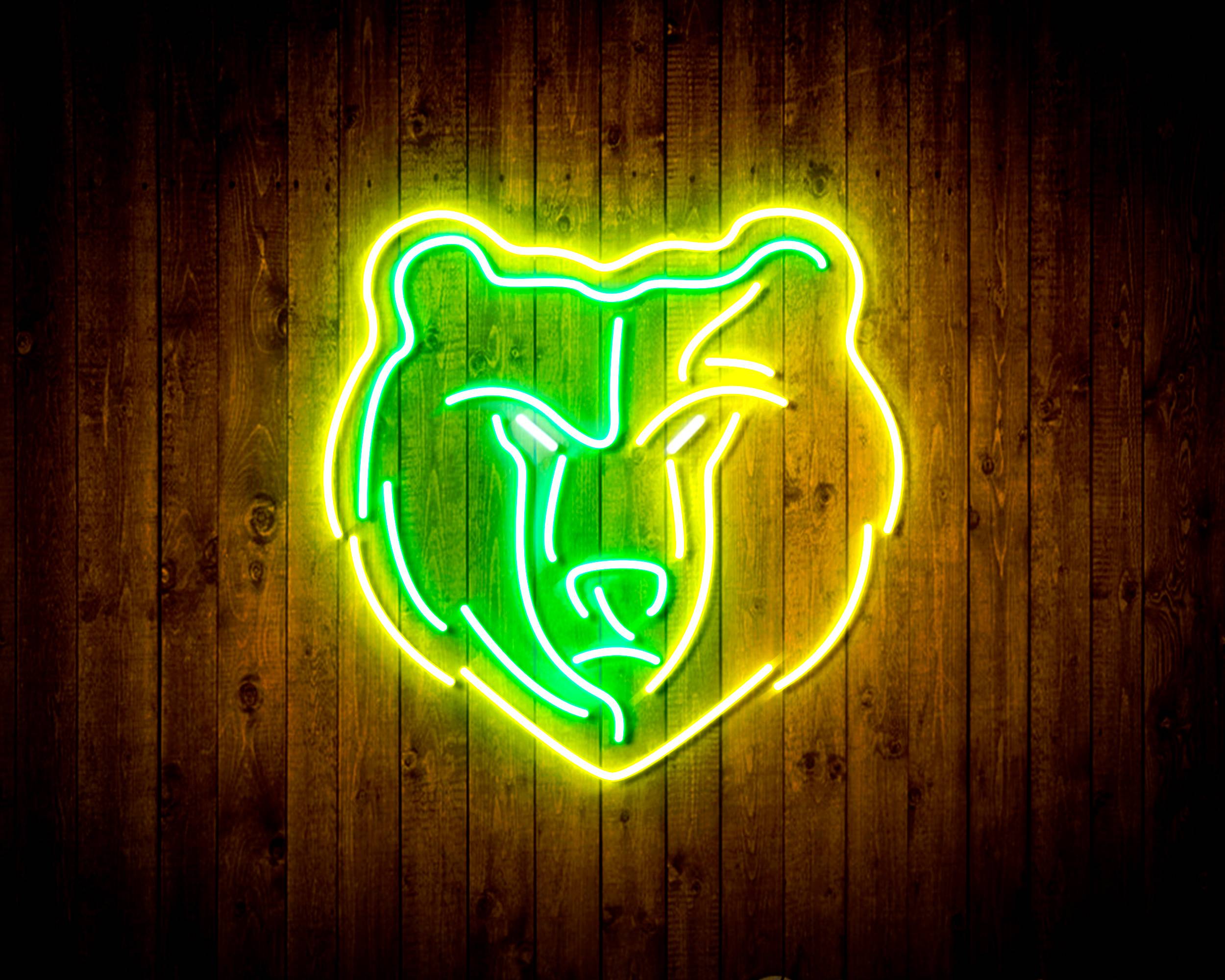 Memphis Grizzlies Handmade LED Neon Light Sign