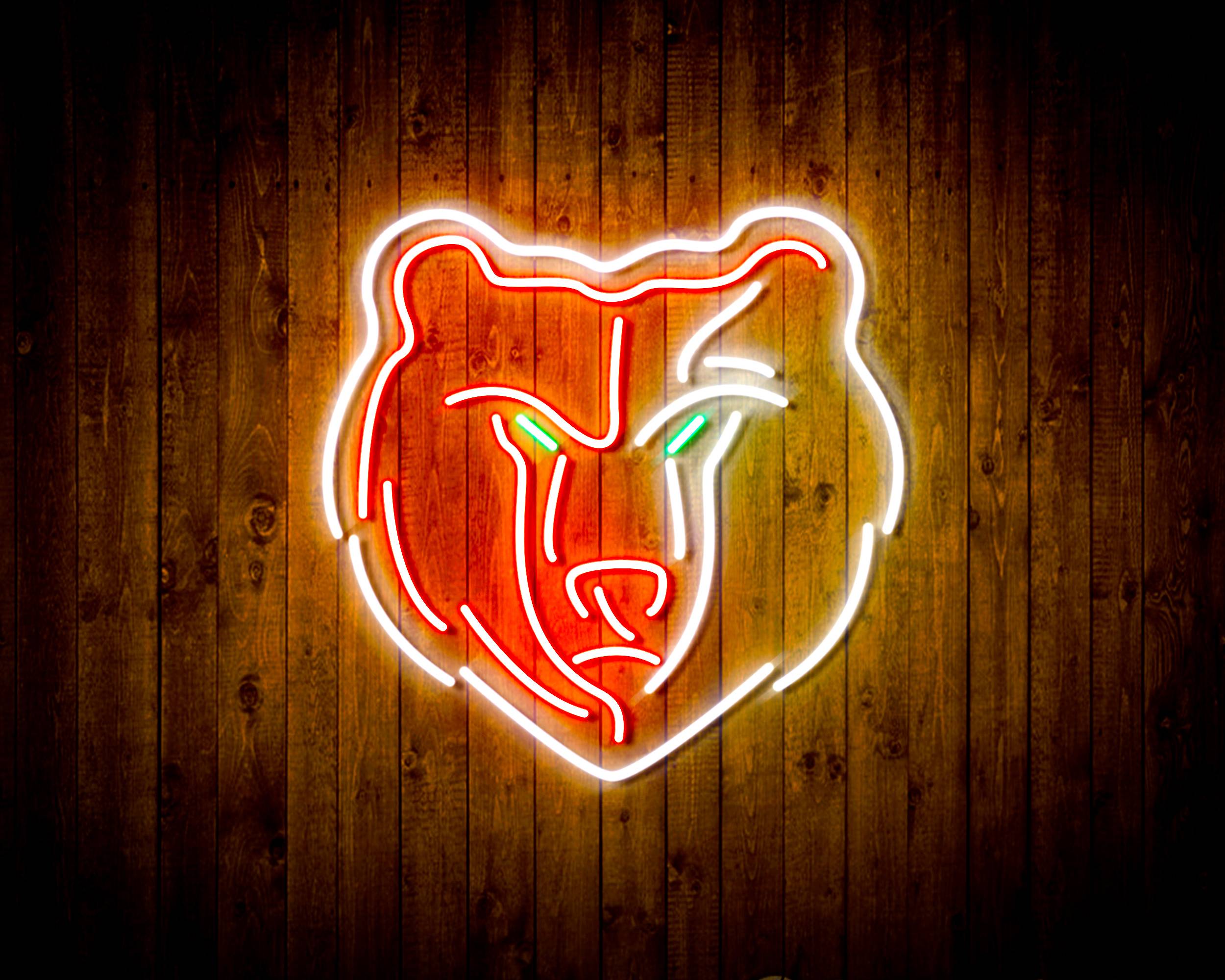 Memphis Grizzlies Handmade LED Neon Light Sign