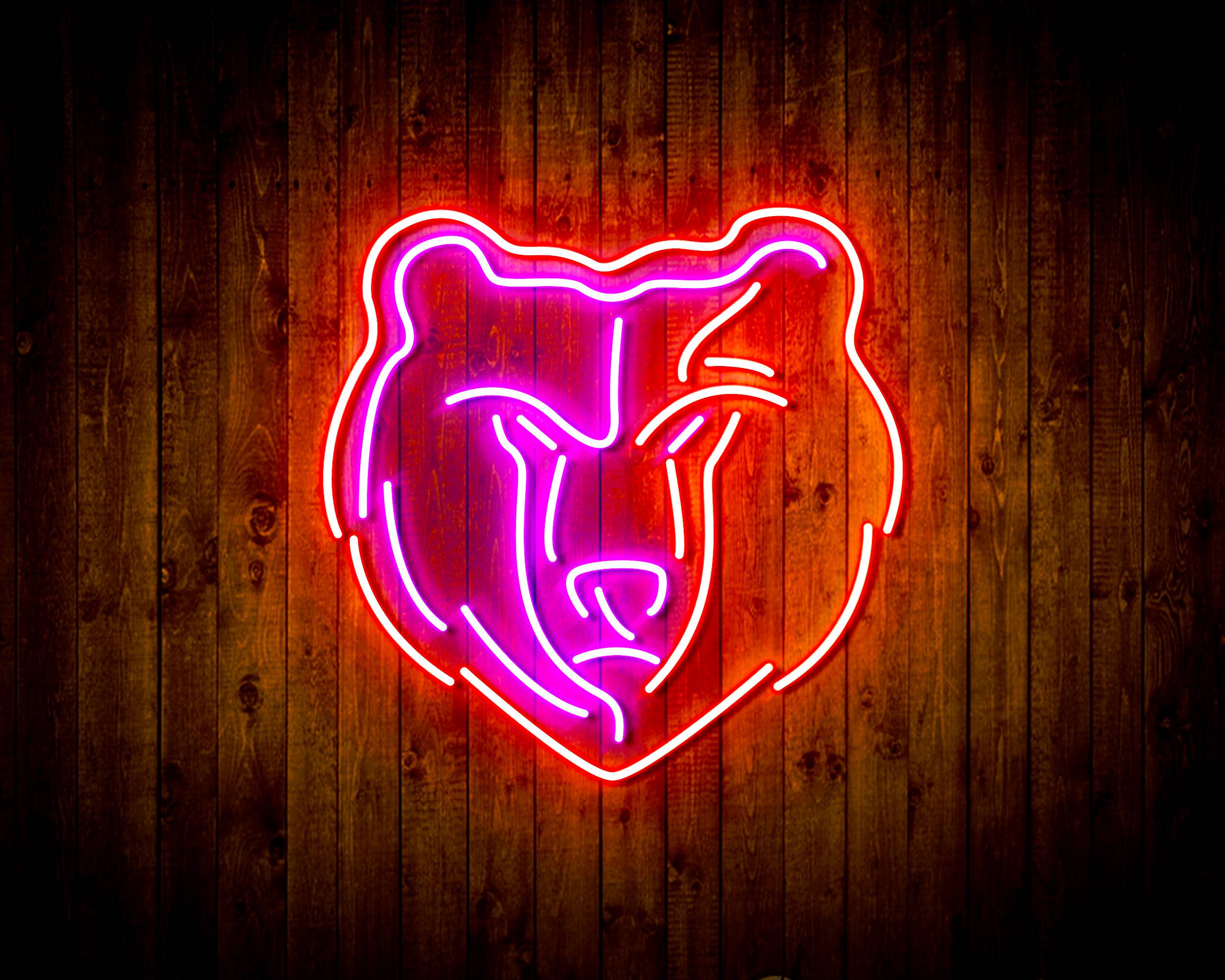 Memphis Grizzlies Handmade LED Neon Light Sign