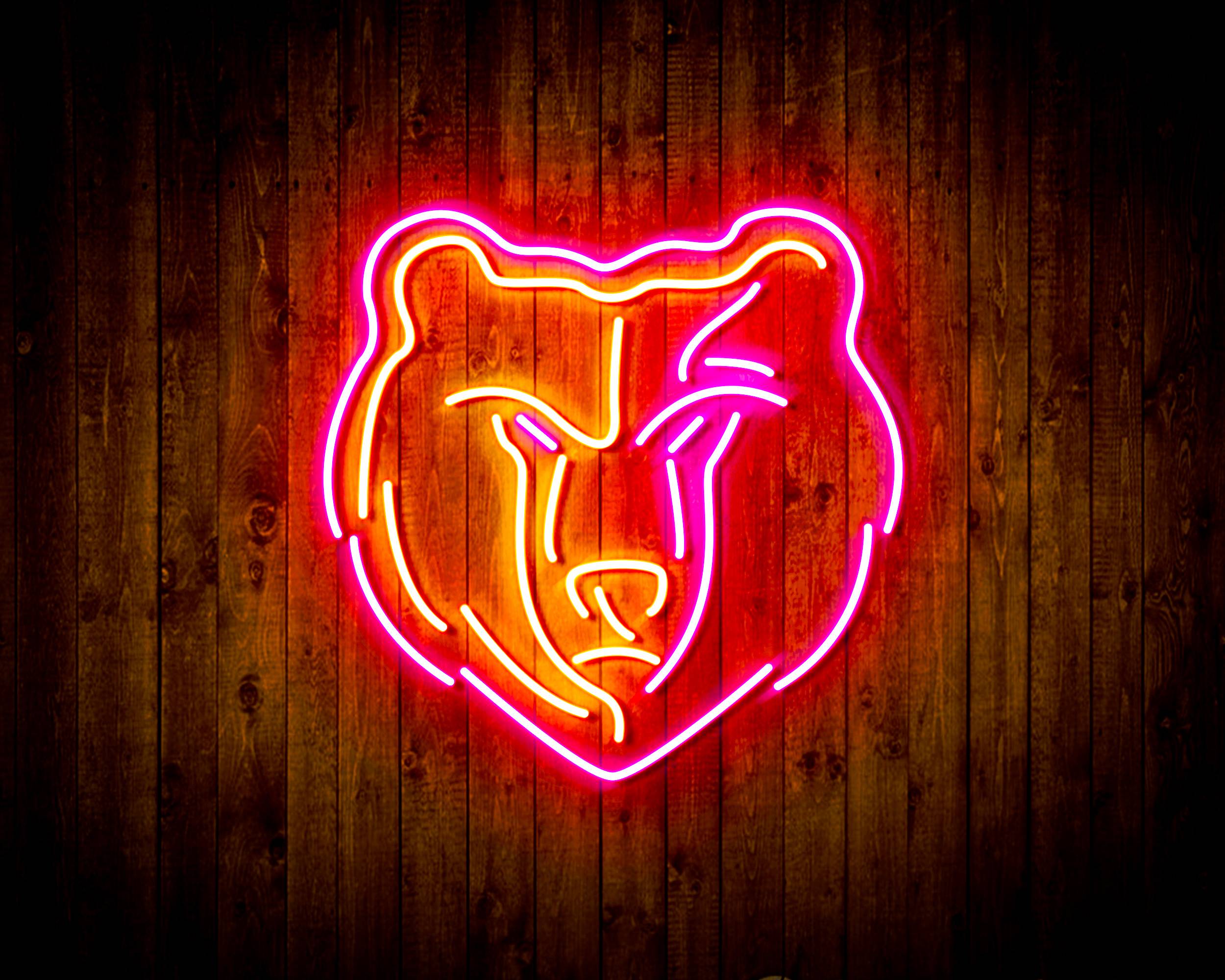 Memphis Grizzlies Handmade LED Neon Light Sign