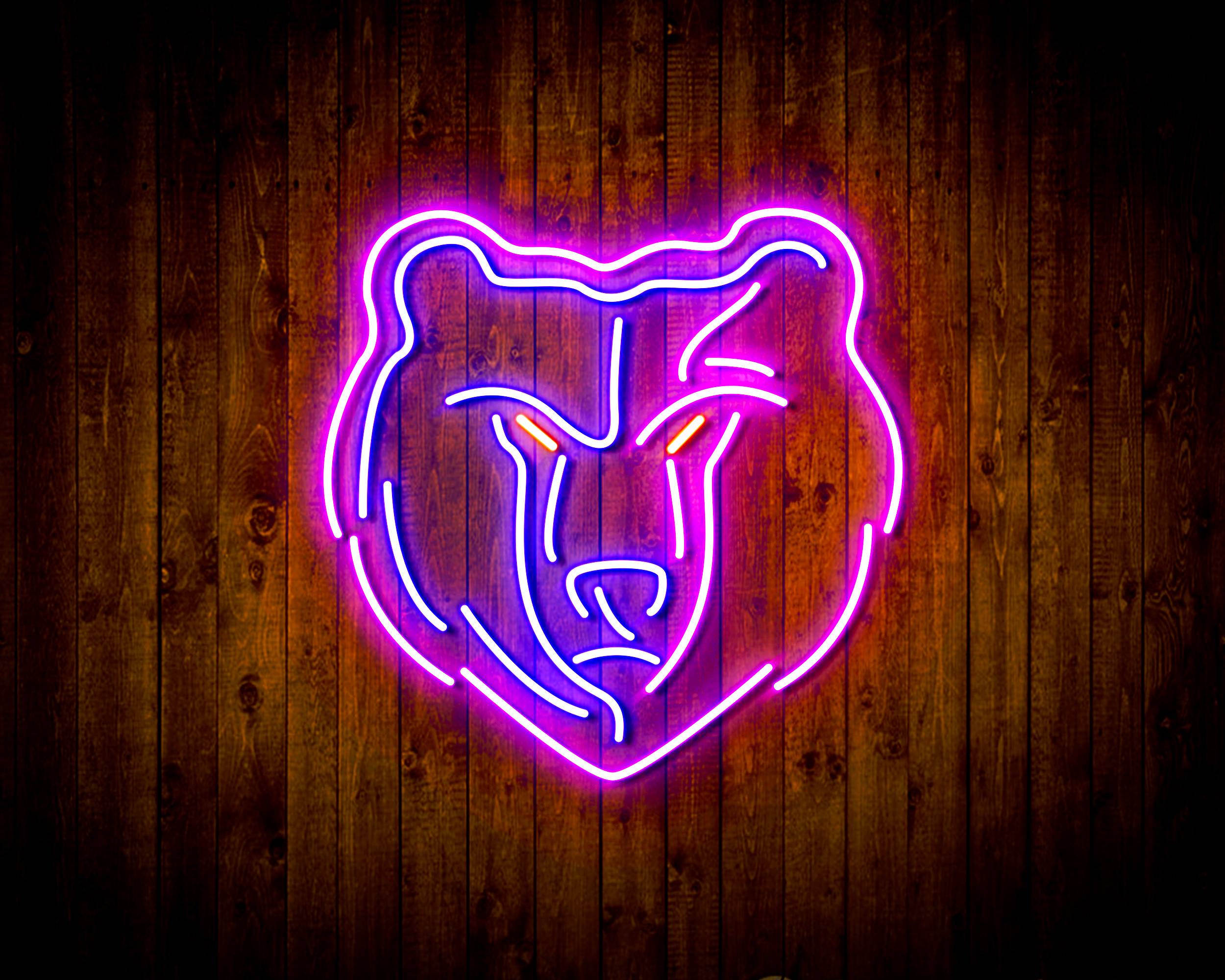 Memphis Grizzlies Handmade LED Neon Light Sign