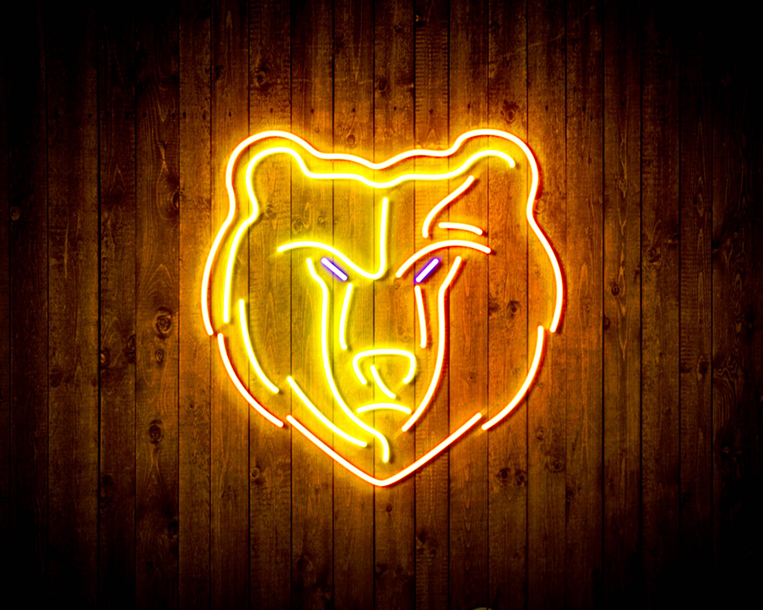 Memphis Grizzlies Handmade LED Neon Light Sign