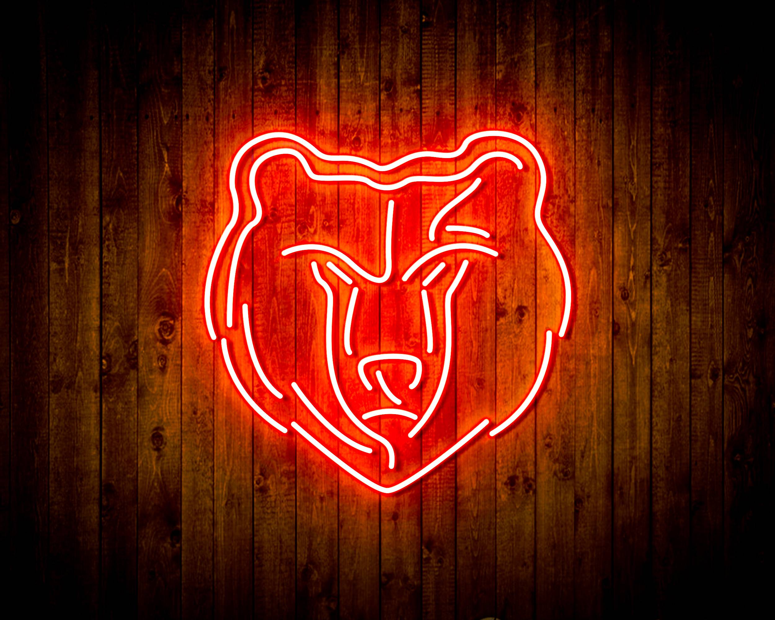 Memphis Grizzlies Handmade LED Neon Light Sign