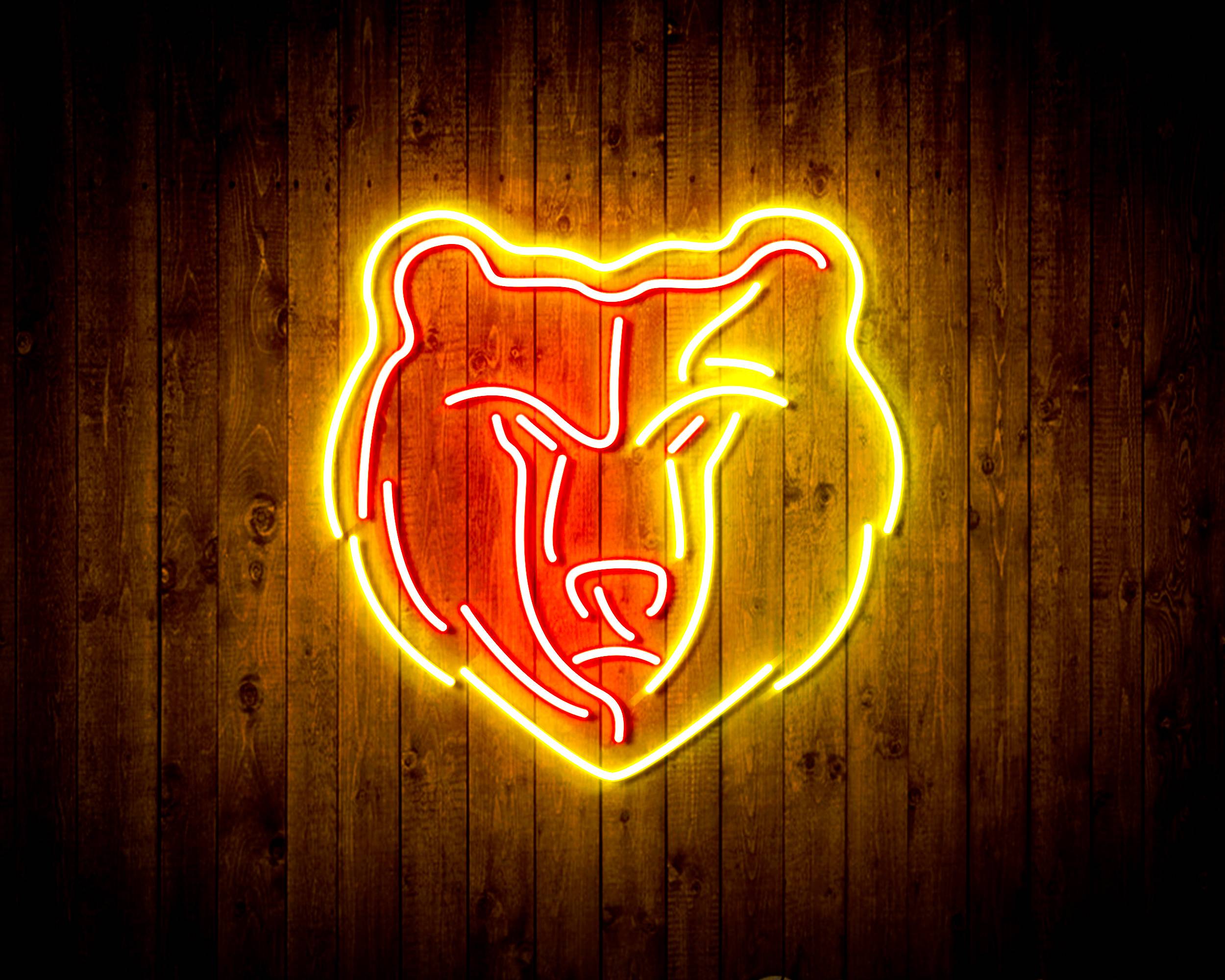 Memphis Grizzlies Handmade LED Neon Light Sign