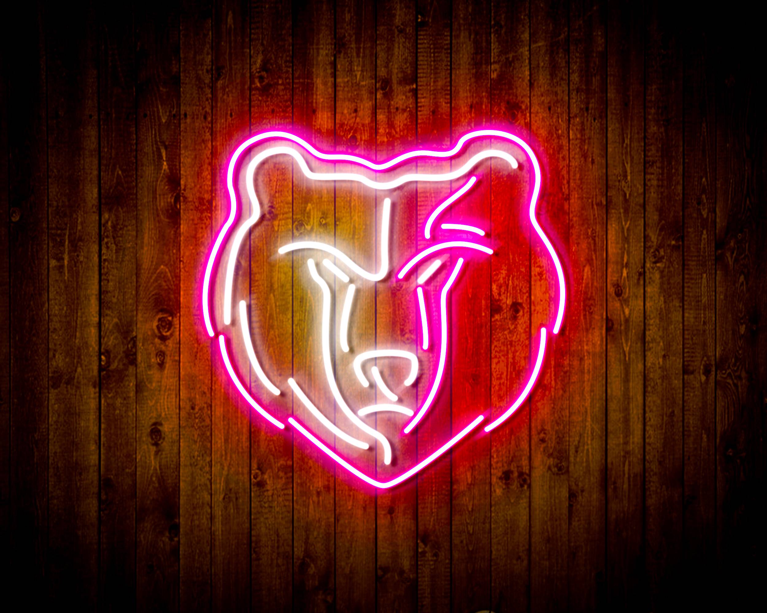 Memphis Grizzlies Handmade LED Neon Light Sign