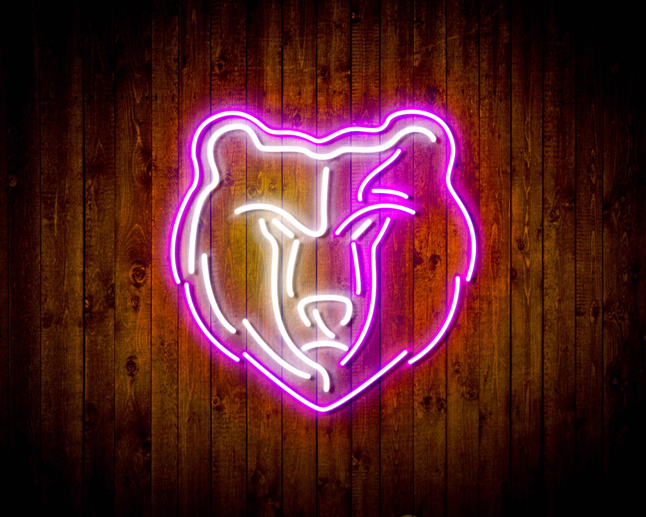 Memphis Grizzlies Handmade LED Neon Light Sign