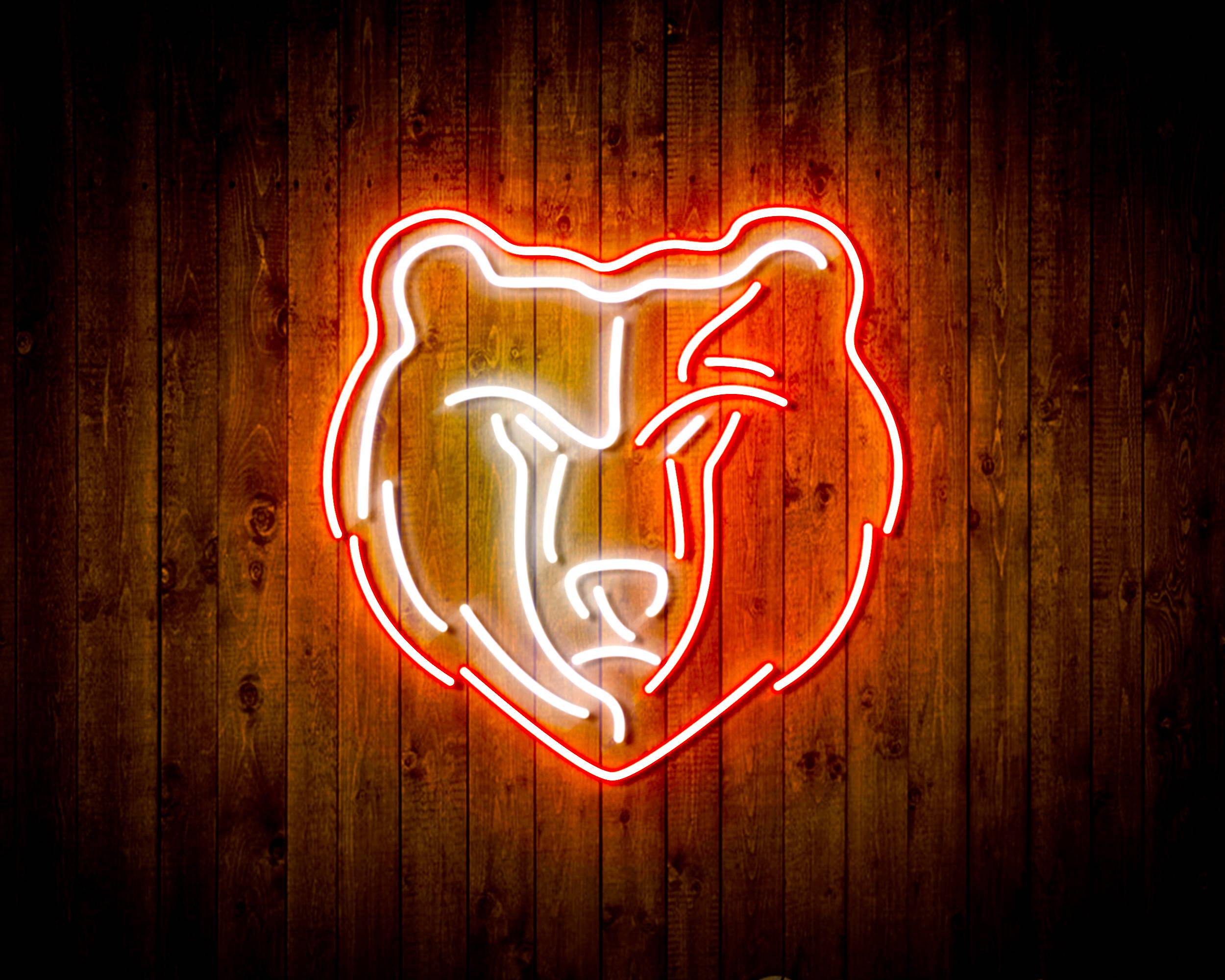 Memphis Grizzlies Handmade LED Neon Light Sign