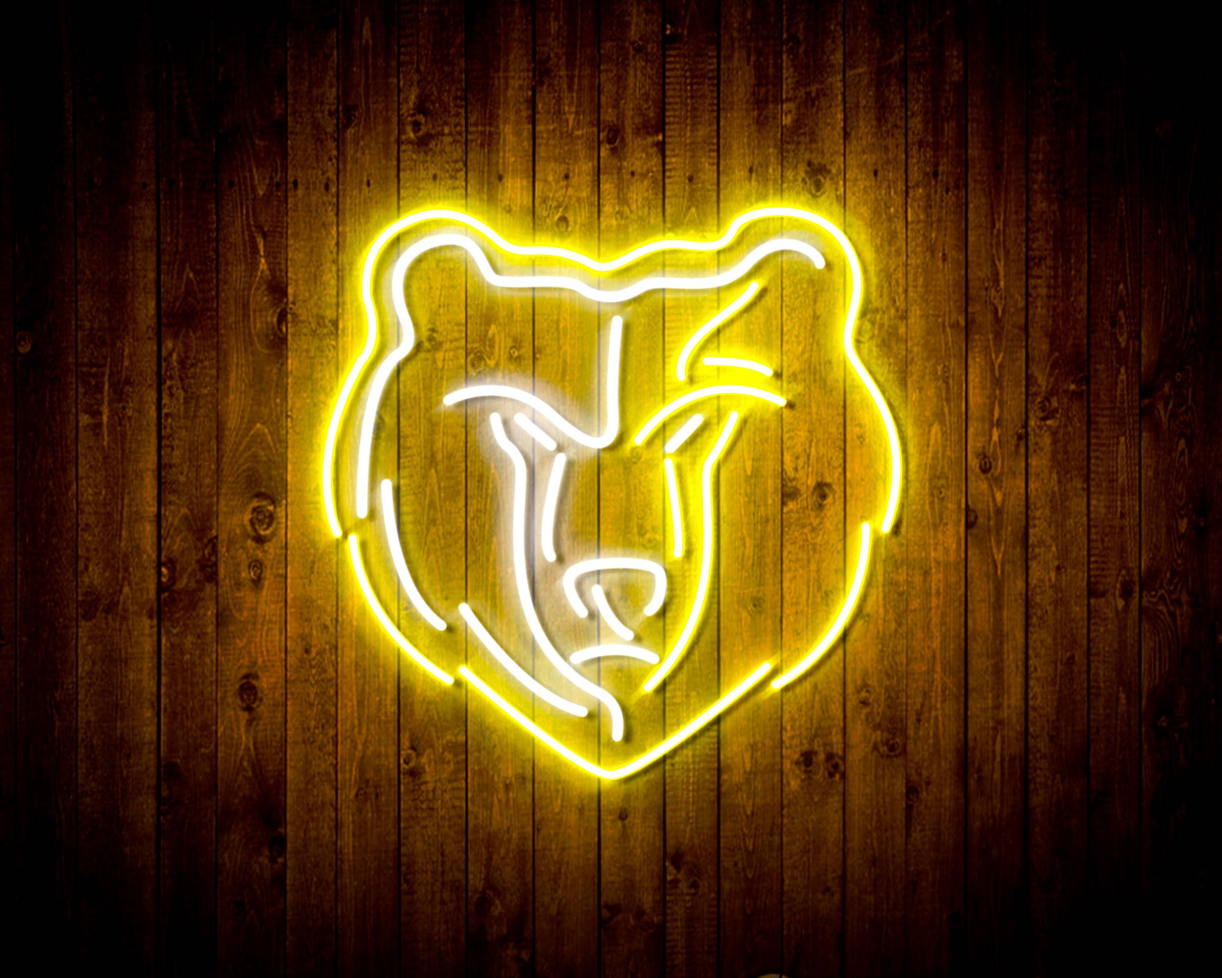 Memphis Grizzlies Handmade LED Neon Light Sign