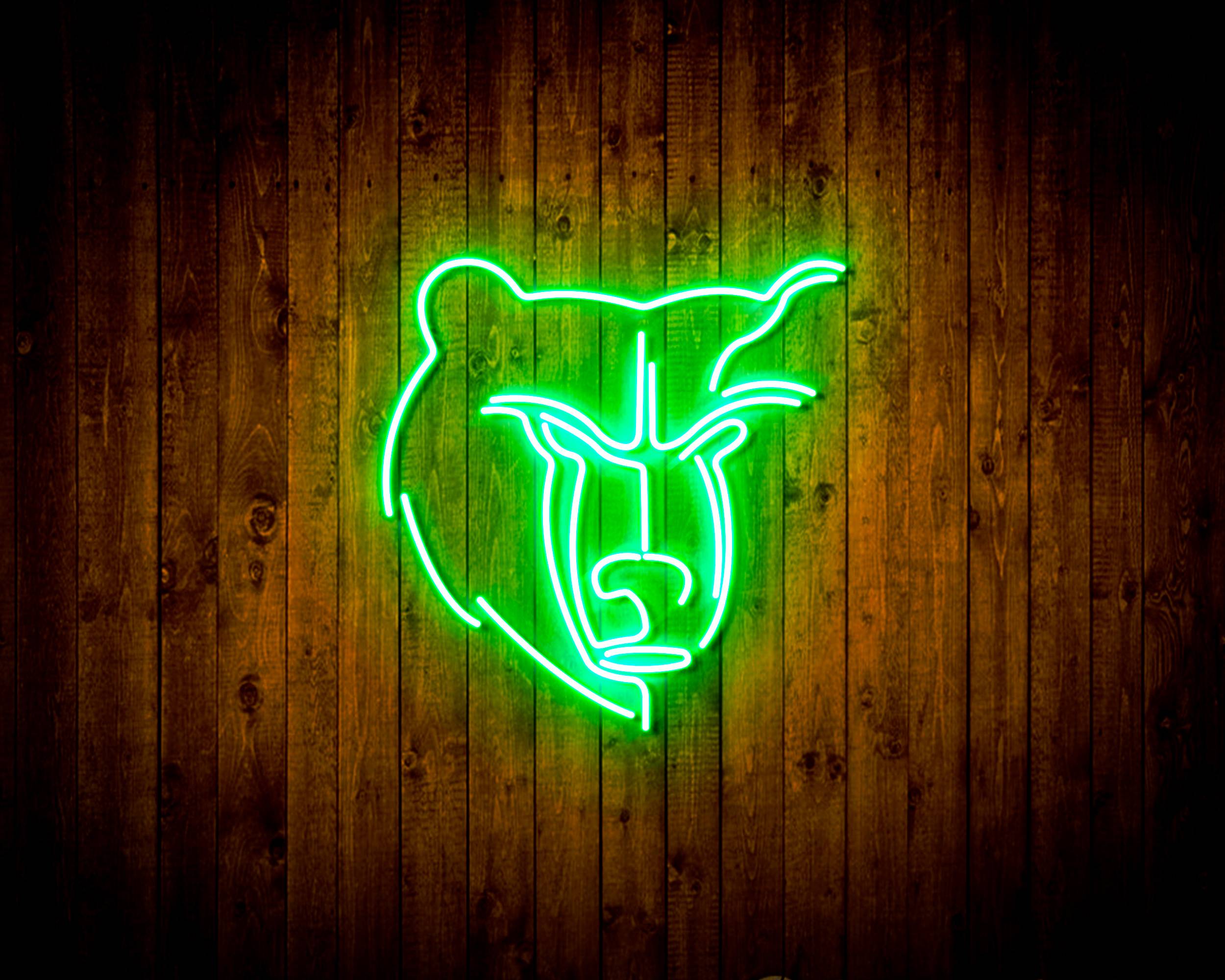 Memphis Grizzlies Handmade LED Neon Light Sign