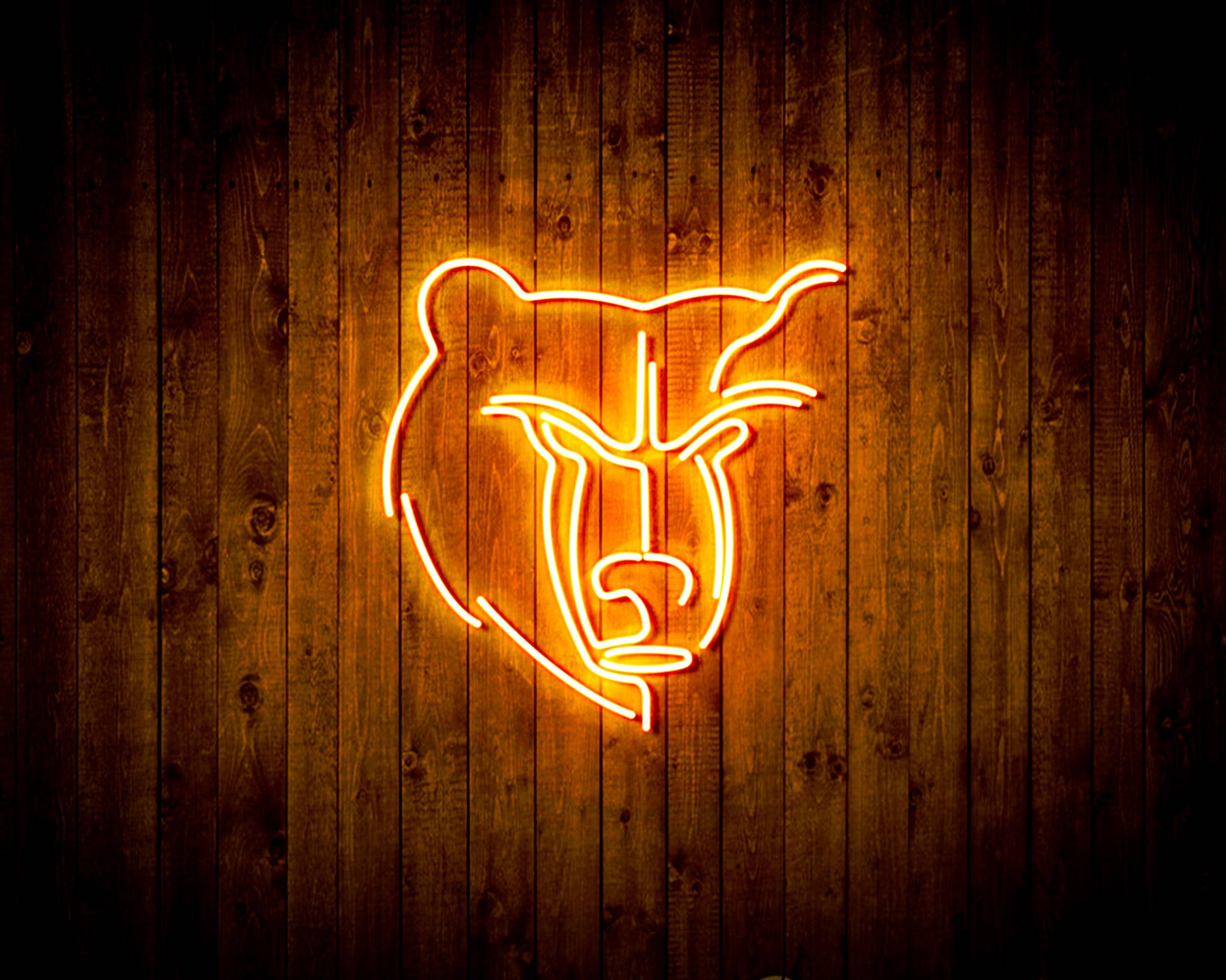 Memphis Grizzlies Handmade LED Neon Light Sign