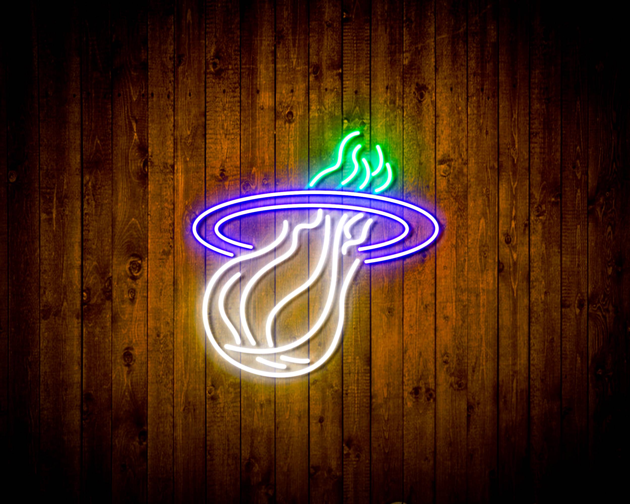 Miami Heat Handmade LED Neon Light Sign